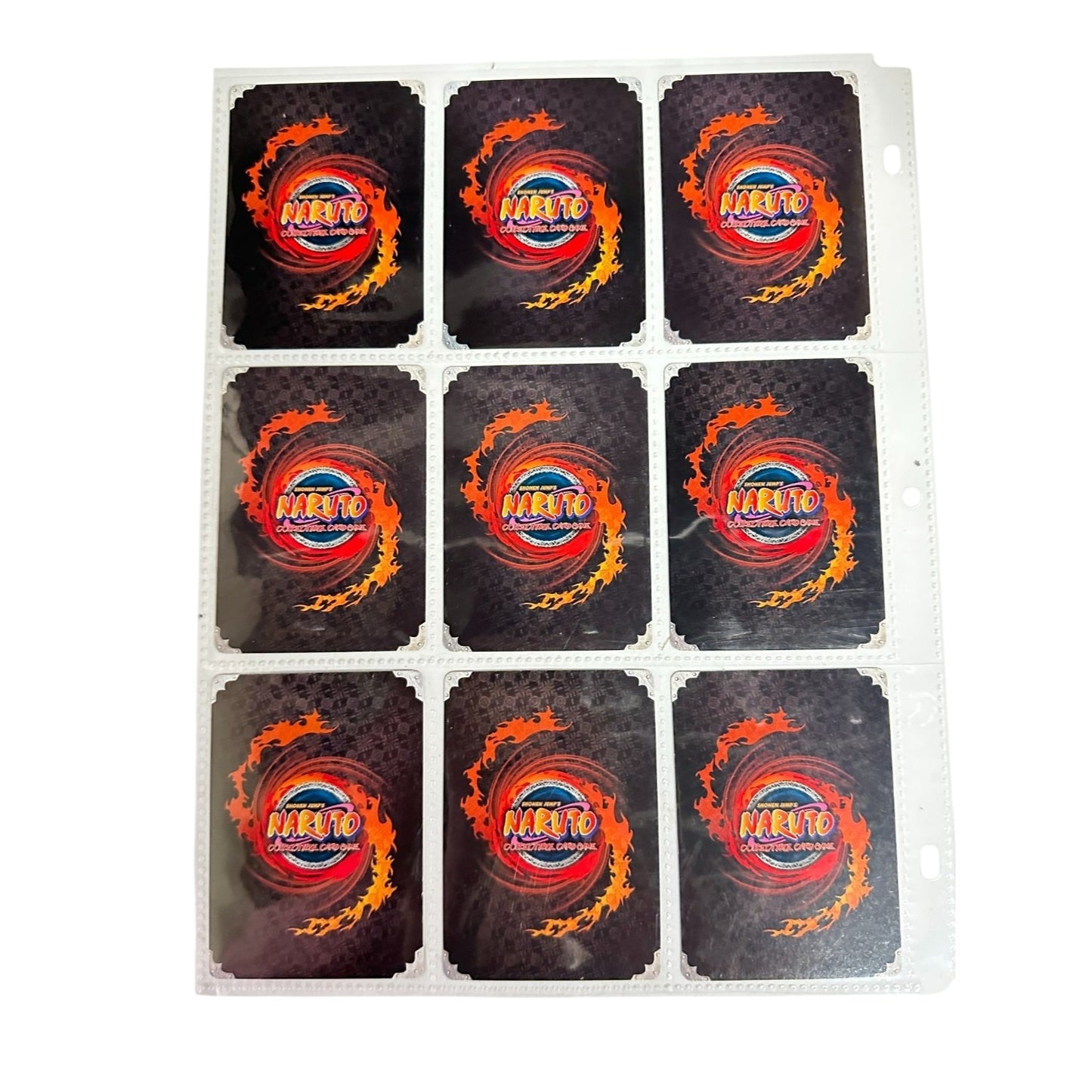 Naruto CCG Vintage Foil Card Lot (9) Kiba SR & Chakra Seal Promo NM Bandai