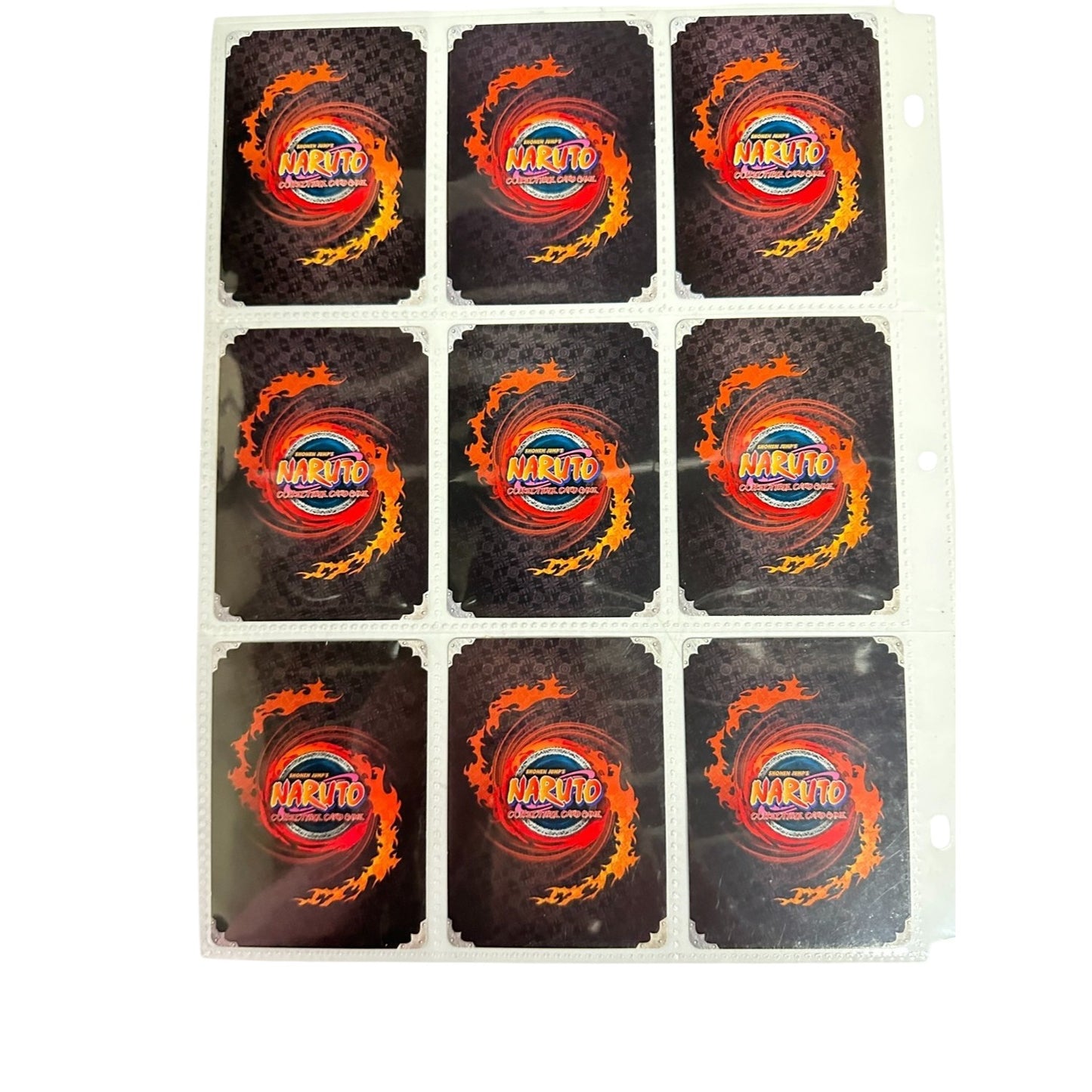 Naruto CCG Super Rare Foil Lot Shion Ino Gaara Vintage Bandai 2008 TCG Cards