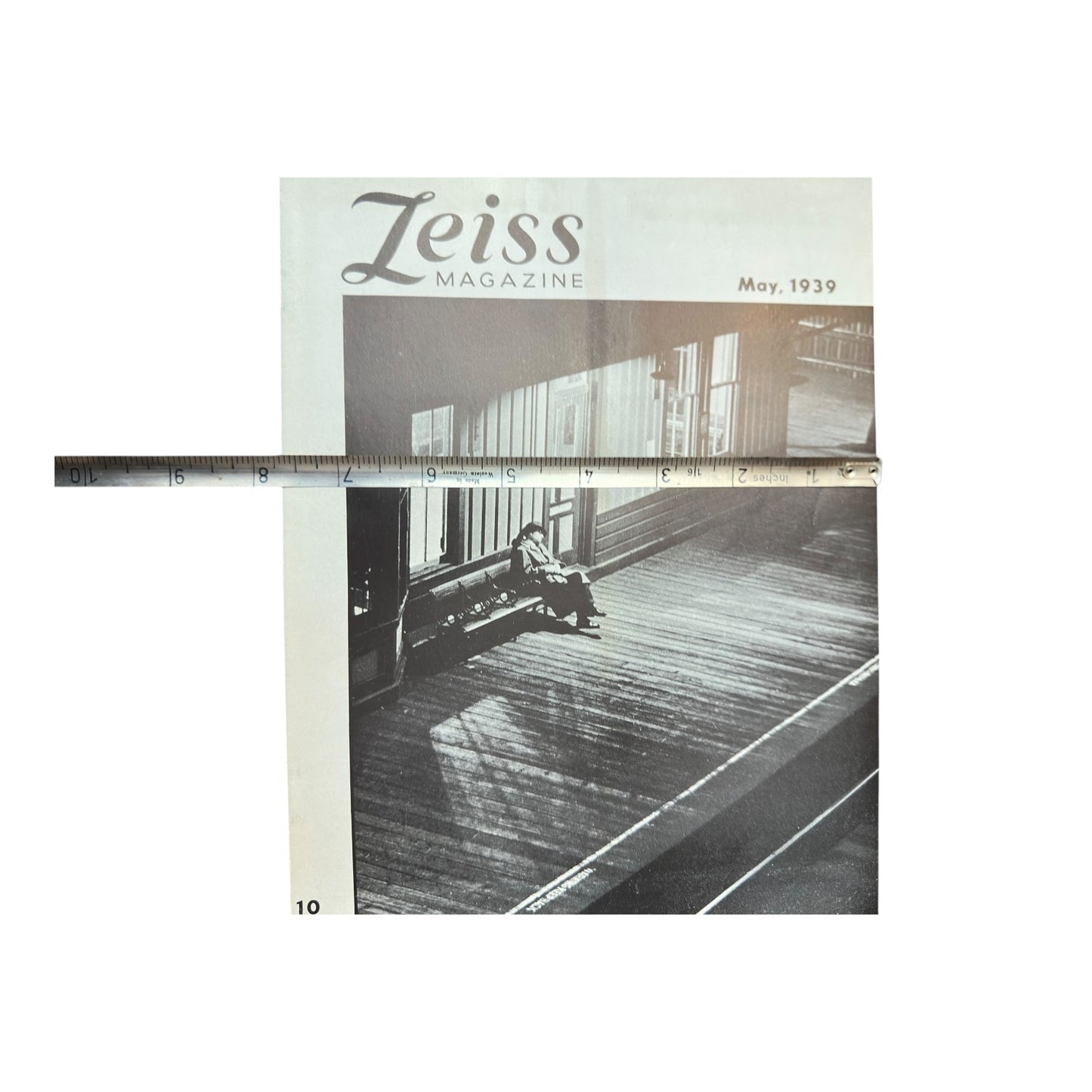 Vintage Zeiss Magazine May 1939 Super Ikonta Camera Ad Pre-War Photography