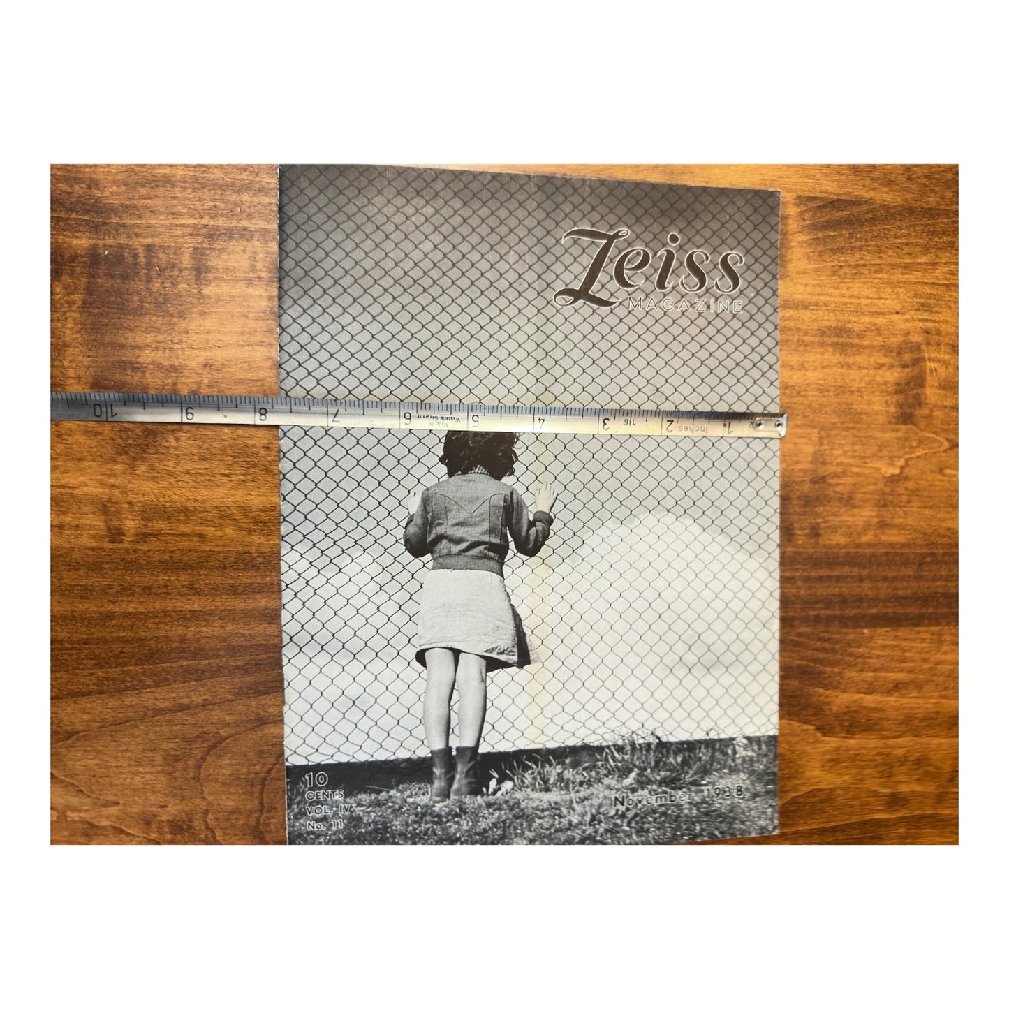 Vintage Zeiss Magazine Nov 1938 Pre-War German Photography Super Ikonta B Ad
