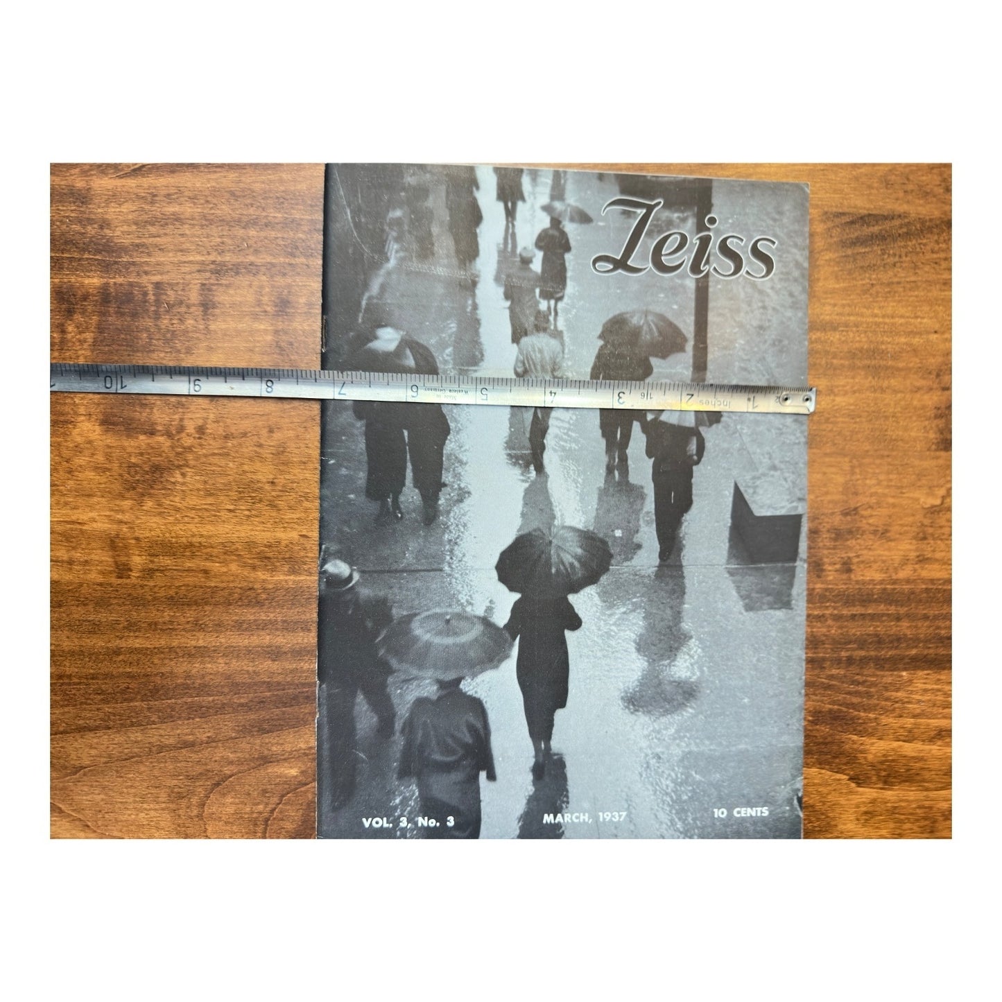 Vintage Zeiss Magazine March 1937 Art Deco Photography Ephemera Super Ikonta B
