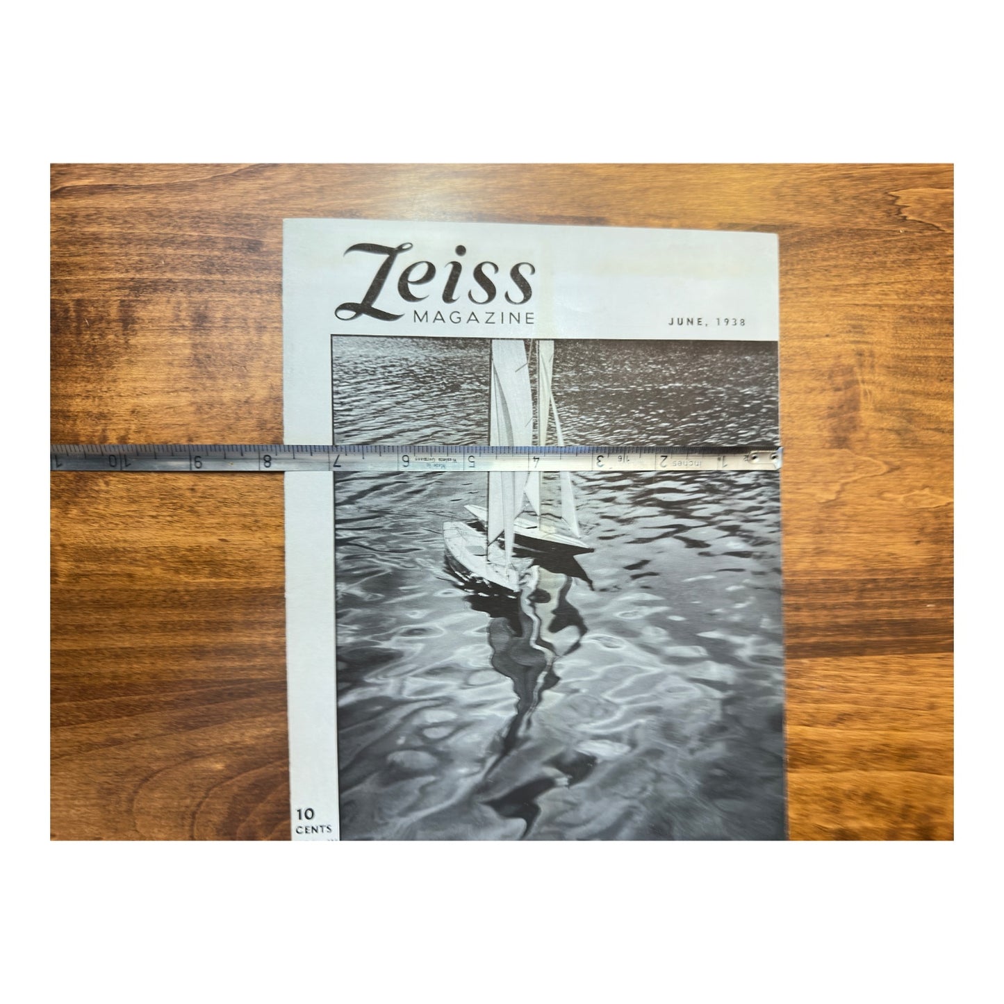 Vintage 1938 Zeiss Magazine Vol IV No 6 | Art Deco Photography Ephemera