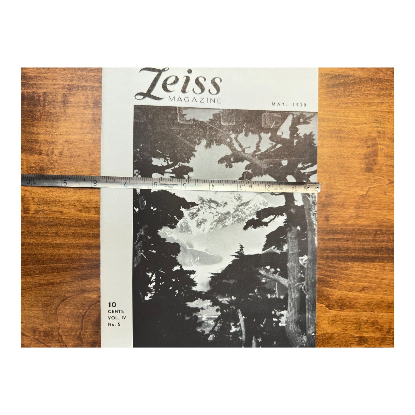 Vintage 1938 Zeiss Magazine Vol IV No 5 Nettax Camera Ad Art Deco Photography