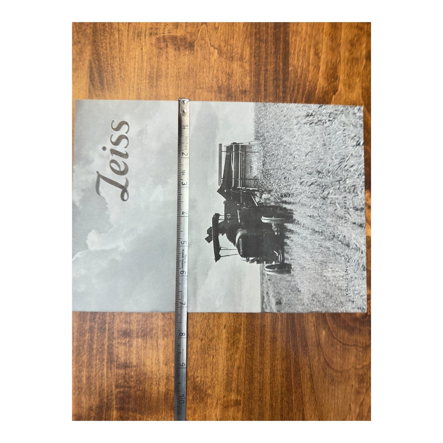 Vintage 1936 Zeiss Magazine Vol 5 No 1 Art Deco Photography Ephemera