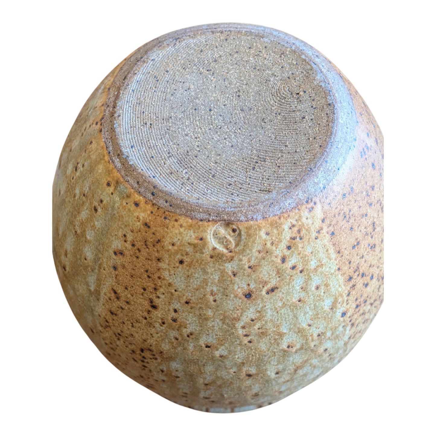 Vintage Warren MacKenzie Signed Studio Pottery Lidded Jar, Mid-Century Modern Stoneware Canister, Minnesota Leach-Hamada Tradition