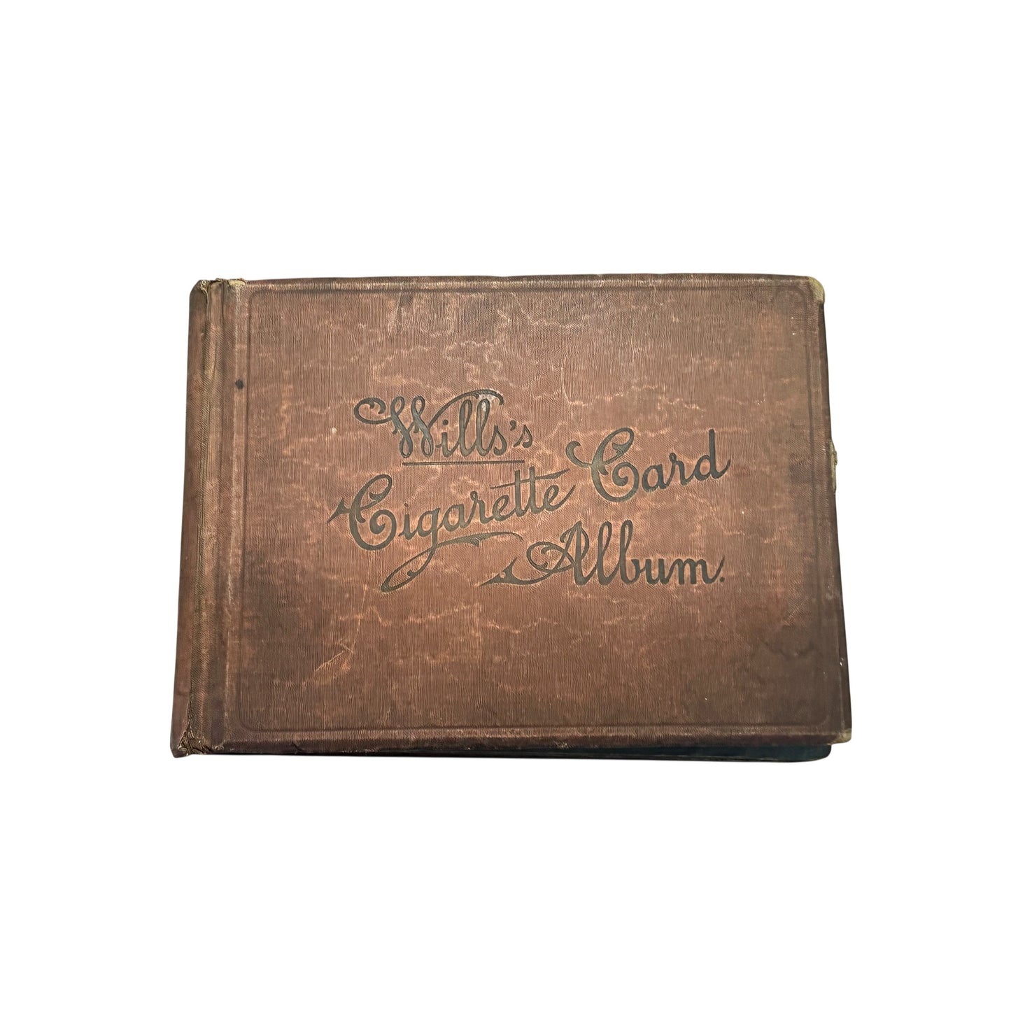 Antique Wills's Cigarette Card Album with RARE 1912 First Aid Medical Set, Edwardian British Ephemera Collector's Book