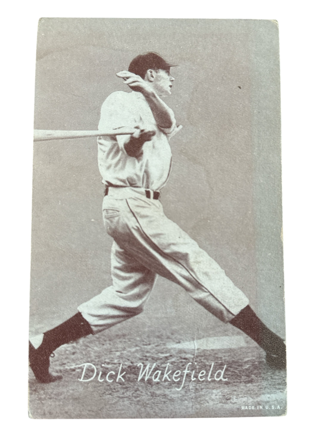 1945 W512 Dick Wakefield Vintage Baseball Strip Card Detroit Tigers MLB
