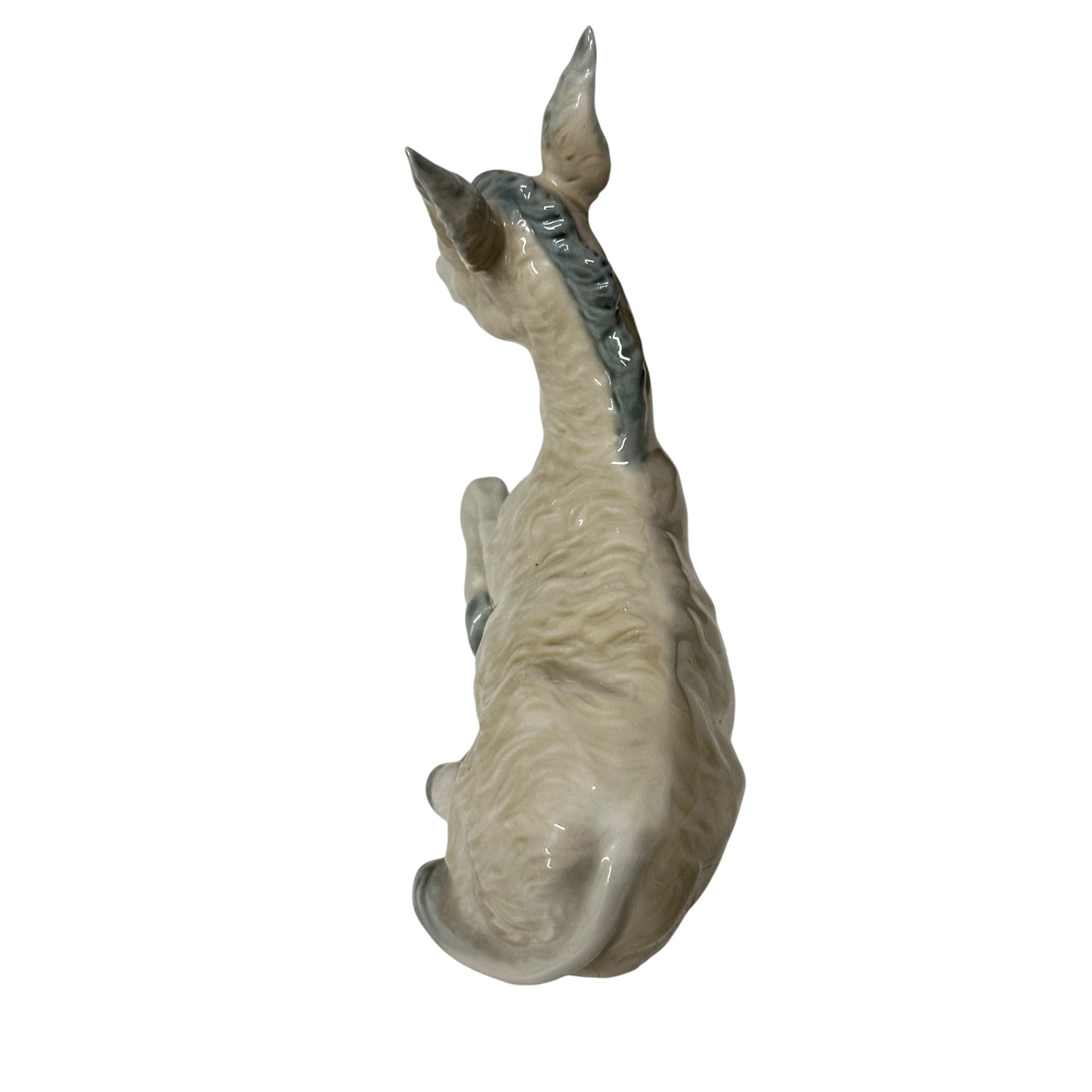 Vintage NAO by Lladró Lying Donkey Figurine #013 Porcelain Made in Spain