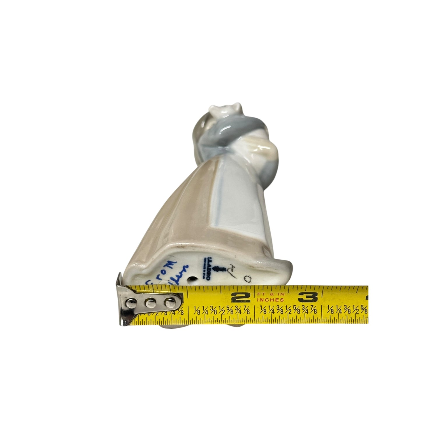 Vintage Lladró 4579 Girl with Pig Porcelain Figurine Fulgencio García Spain