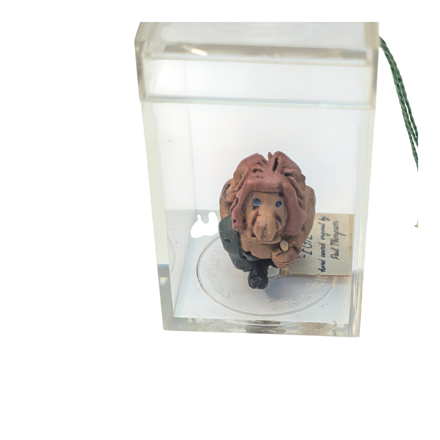Vintage Paul Thompson 'Egil' Troll Pit Carving Folk Art Sculpture Sausalito CA