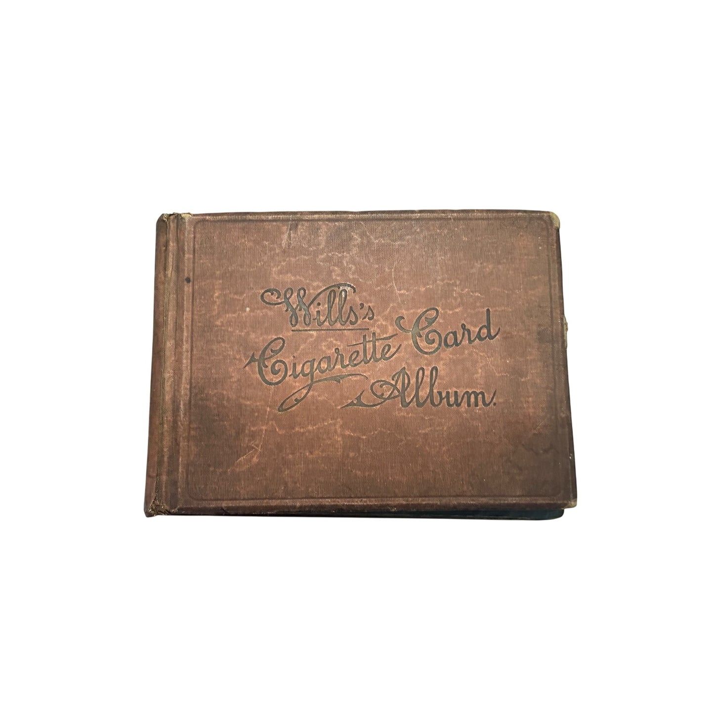 Antique Wills's Cigarette Card Album c. 1910s Heraldry & First Aid Cards