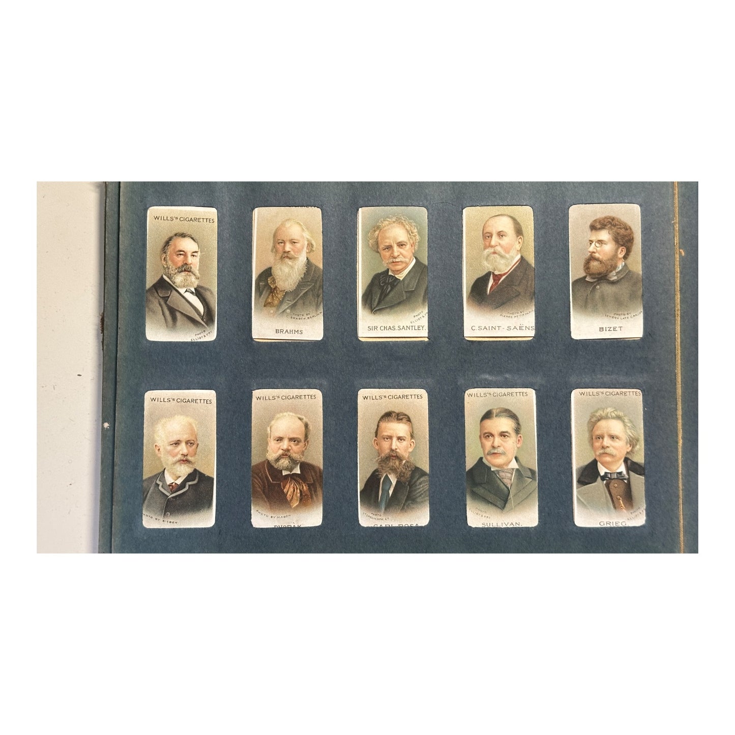 Antique Wills's Cigarette Card Album c. 1910s Heraldry & First Aid Cards