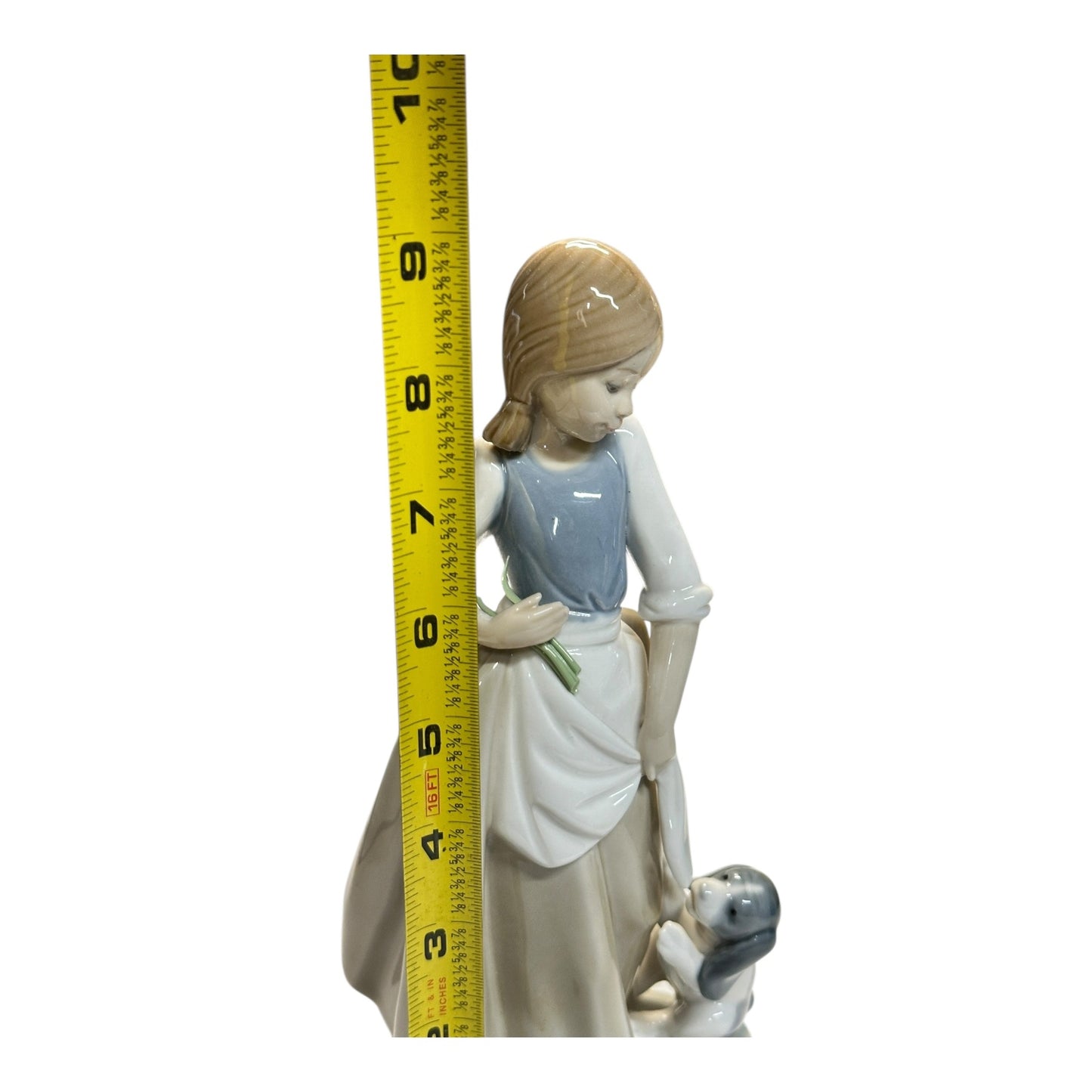 Vintage Lladró 5239 Playful Puppy Figurine by Juan Huerta Made in Spain