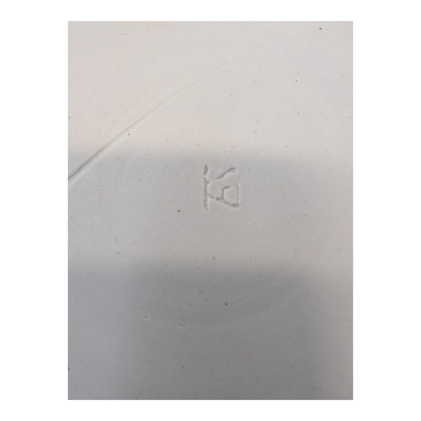 Vintage A.L. Kasten German Studio Art Pottery Plate, Mid-Century Luster Glaze