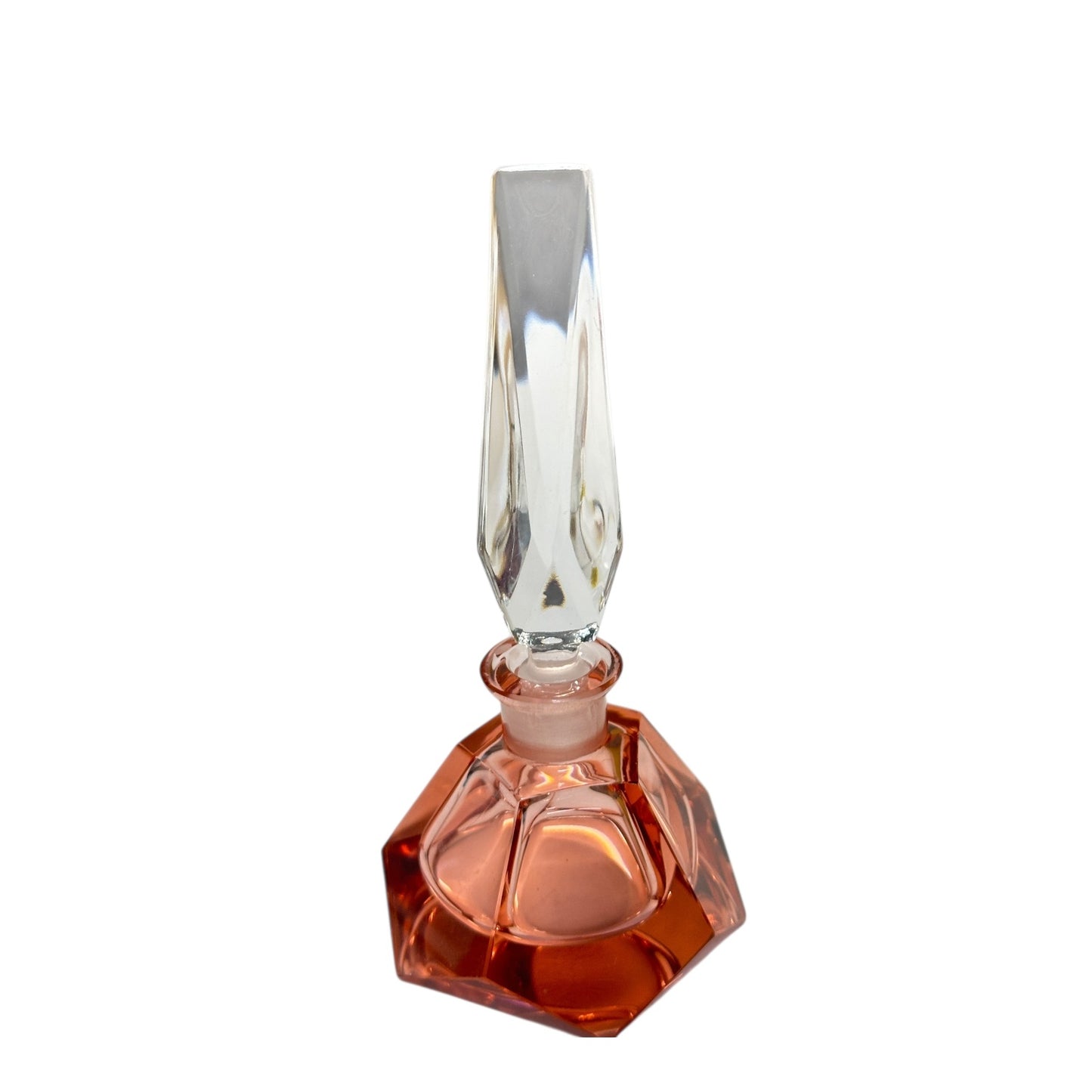 Curated Vintage Perfume Bottle & Vanity Tray Set | Hollywood Regency Art Glass