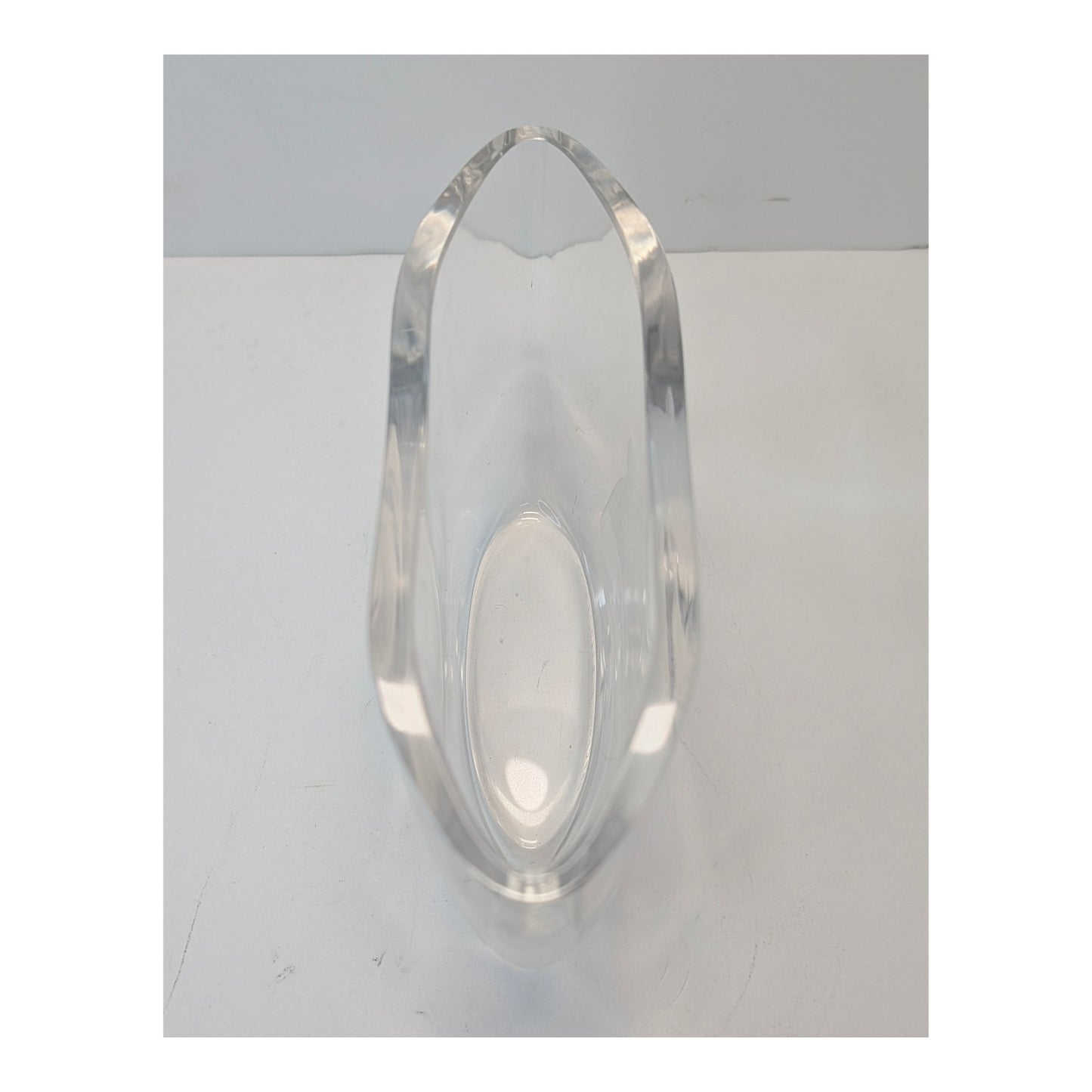 Kosta Boda Starlight Etched Crystal Bowl by Göran Wärff, Swedish Art Glass