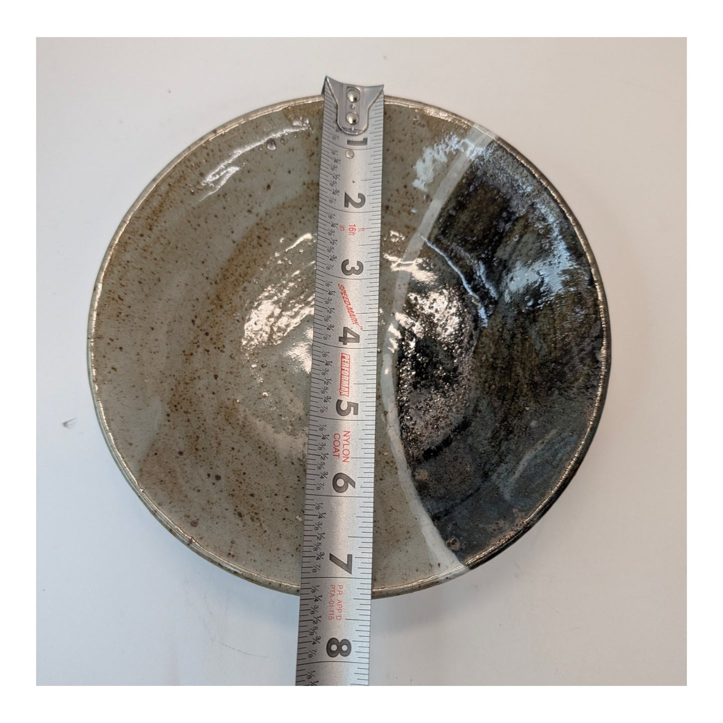 Vintage 1978 Studio Pottery Bowls Set of 3 Two-Tone Glaze Signed