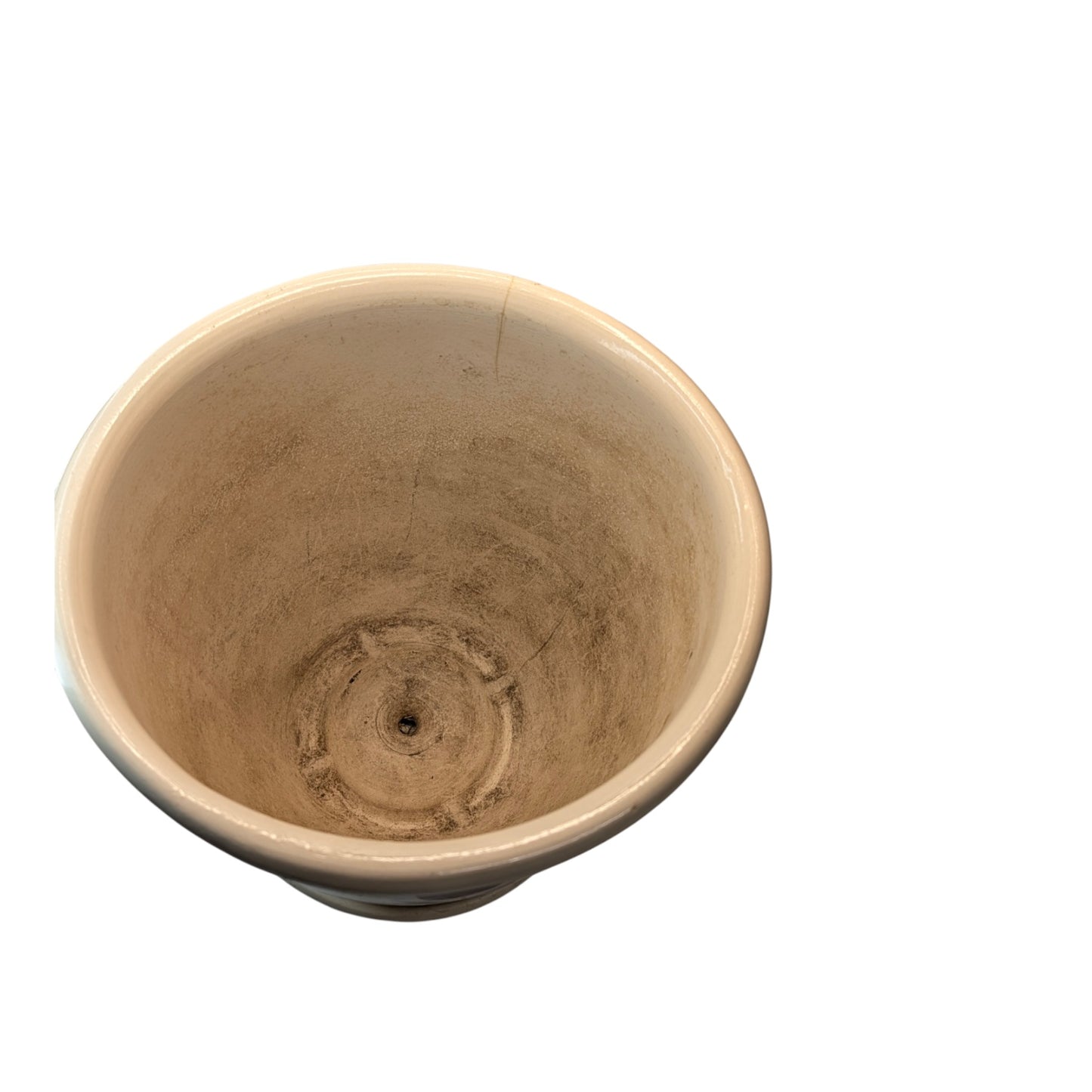 Vintage RRP Co. Tulip Stoneware Planter Pot Mid-Century Garden Decor