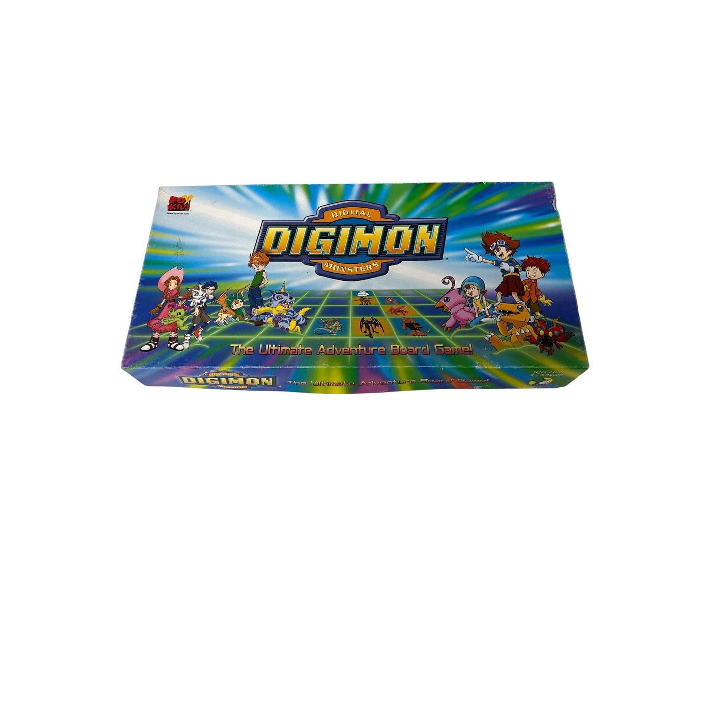 Vintage 1999 Digimon Adventure Board Game Complete Manley Toy Quest Collectible