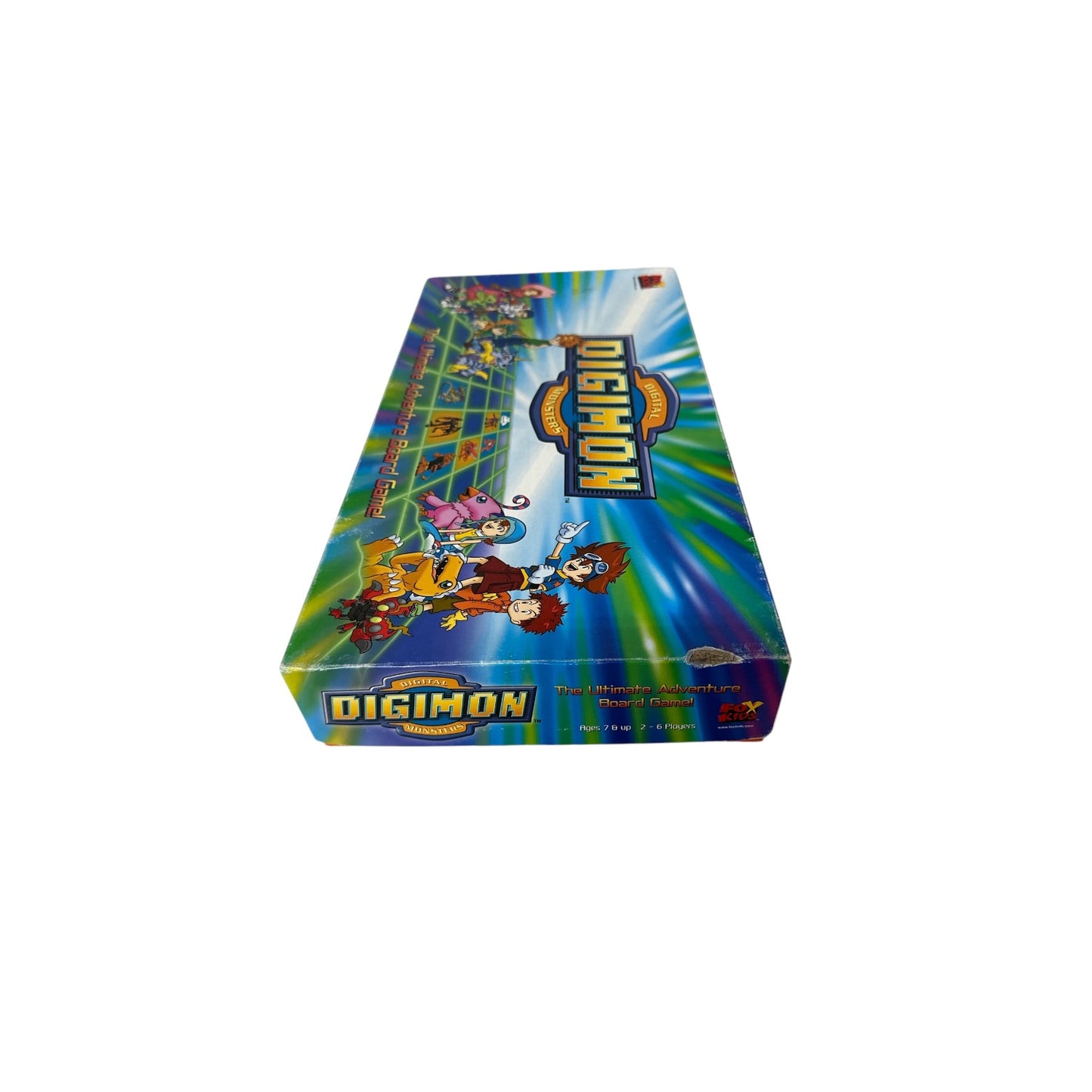 Vintage 1999 Digimon Adventure Board Game Complete Manley Toy Quest Collectible