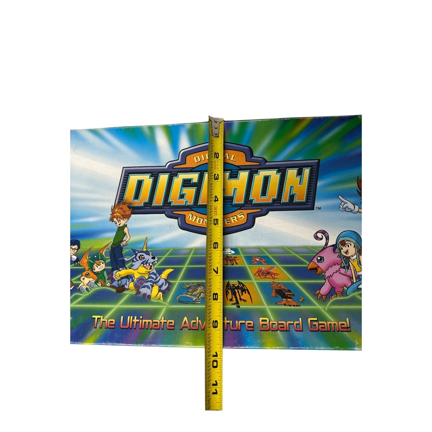 Vintage 1999 Digimon Adventure Board Game Complete Manley Toy Quest Collectible