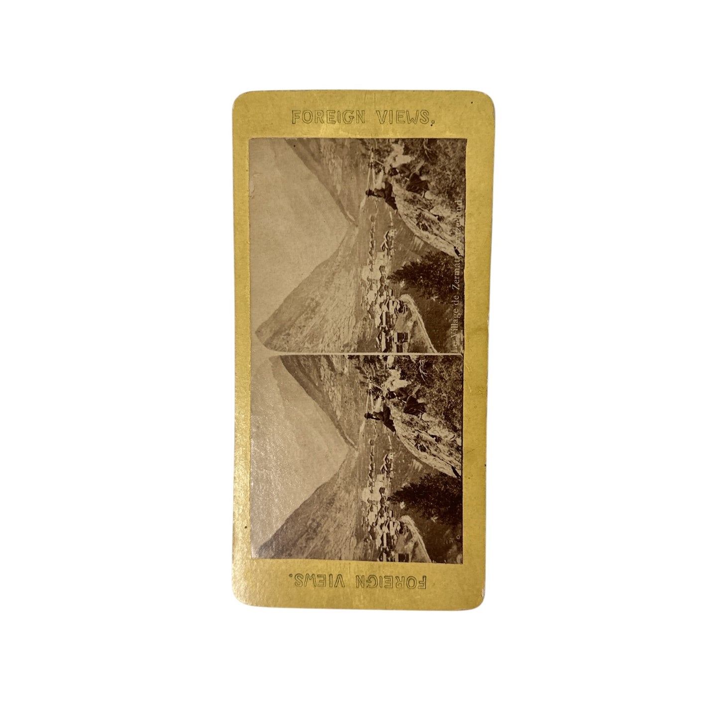 Antique Stereoview Card Lot (6) Keystone & Foreign Views c. 1880-1904