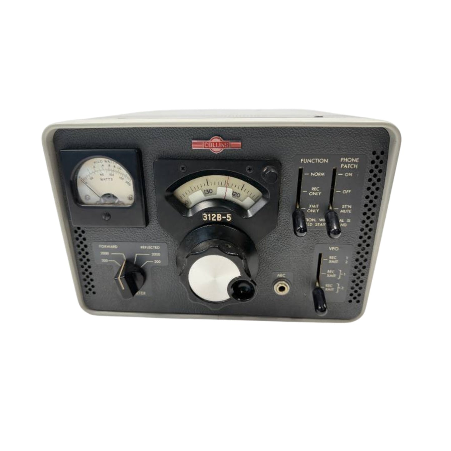 Vintage Collins 312B-5 S-Line Ham Radio Station Control Console