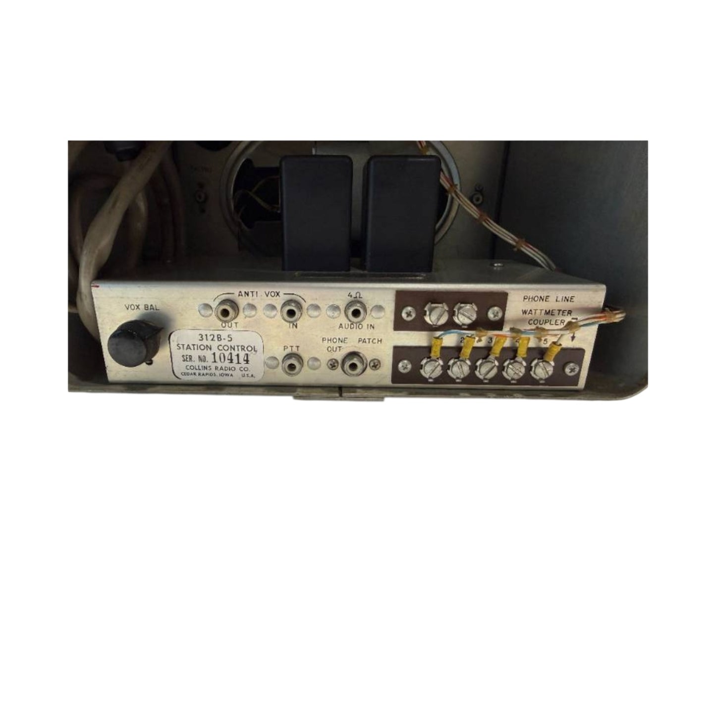 Vintage Collins 312B-5 S-Line Ham Radio Station Control Console