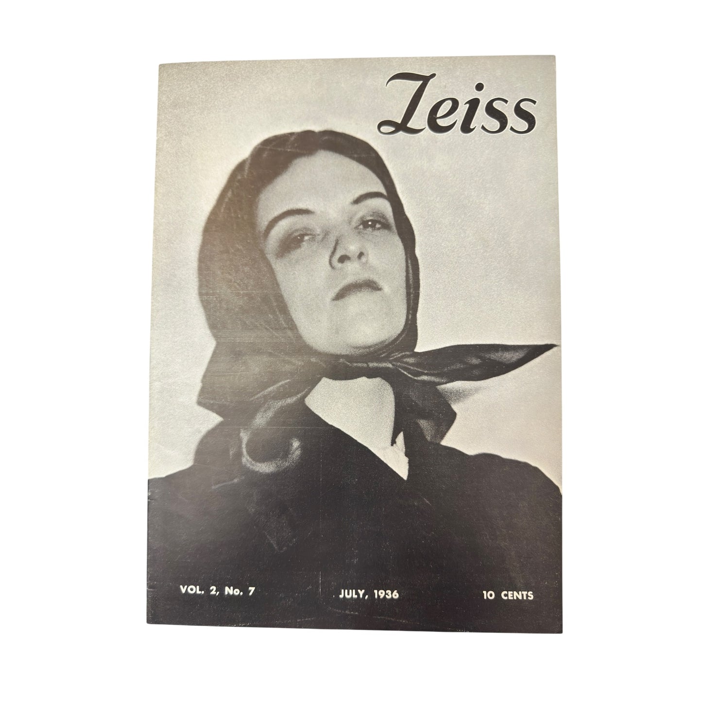 Rare 1936 Zeiss Magazine Vol 2 No 7 Art Deco Photography Super Ikonta Ad
