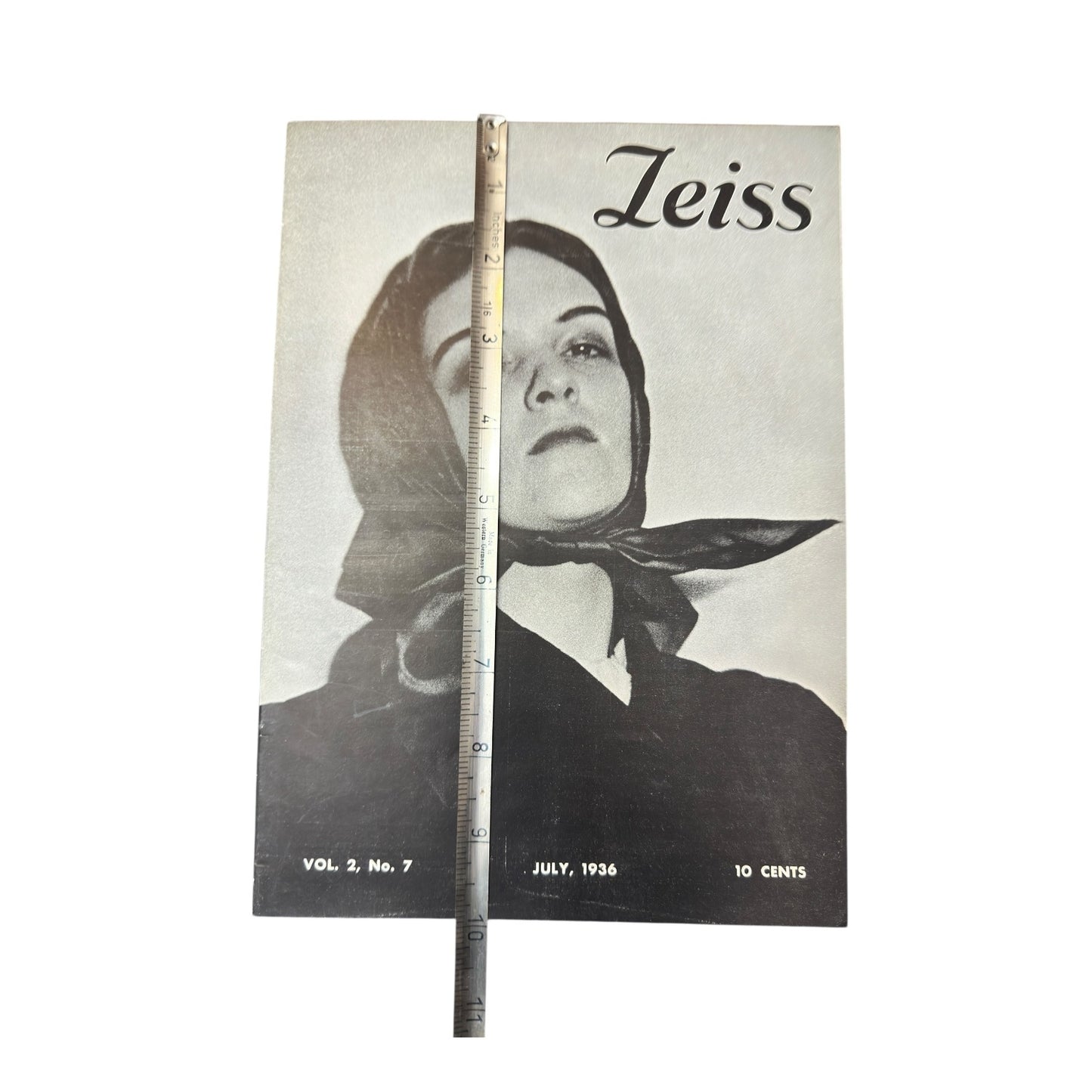 Rare 1936 Zeiss Magazine Vol 2 No 7 Art Deco Photography Super Ikonta Ad