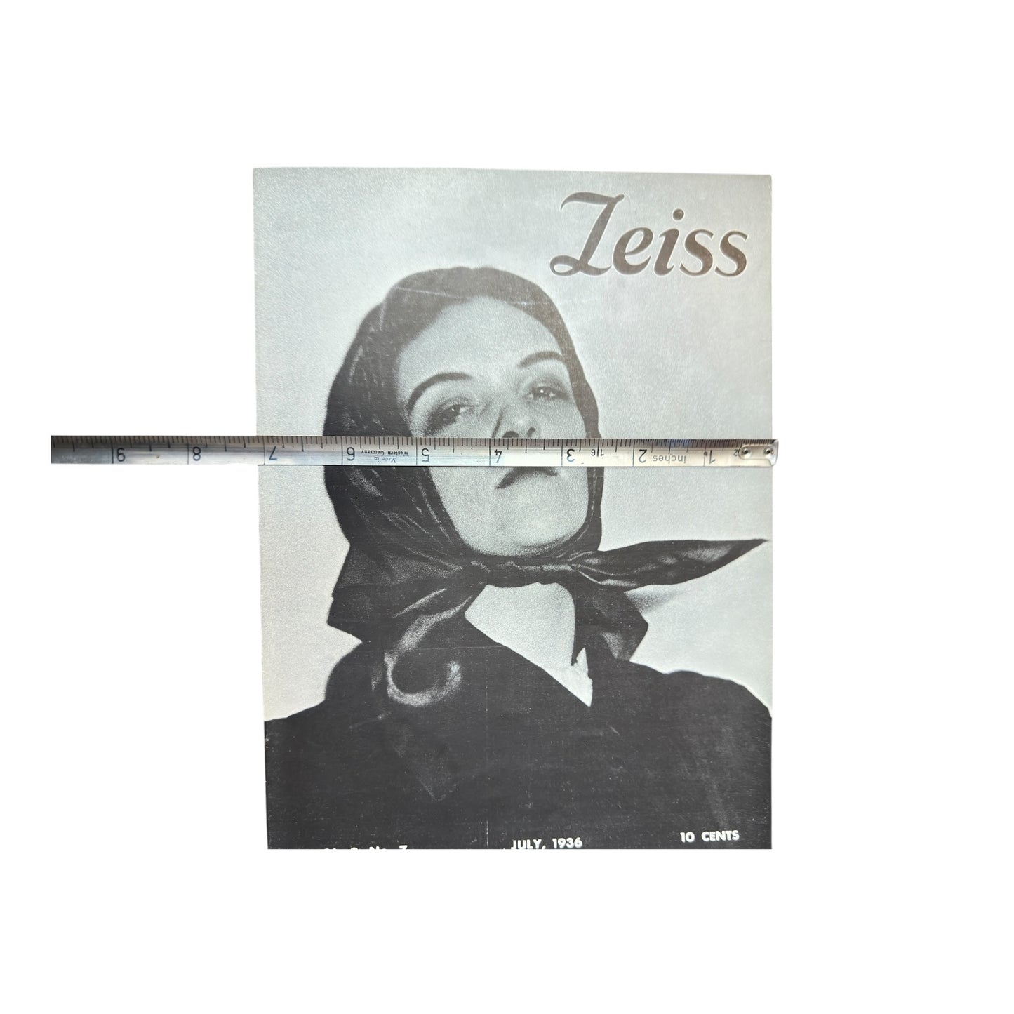 Rare 1936 Zeiss Magazine Vol 2 No 7 Art Deco Photography Super Ikonta Ad
