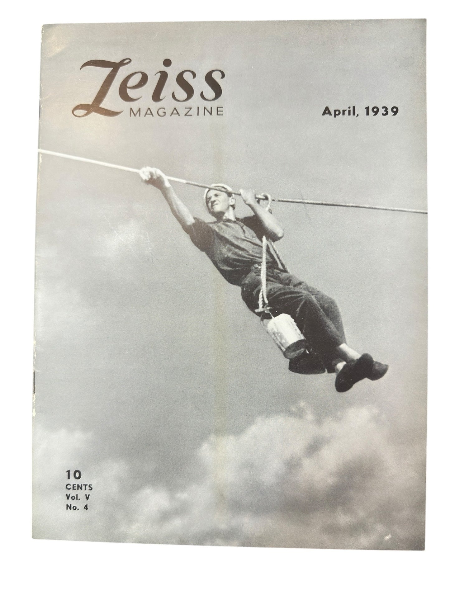 Vintage Zeiss Magazine April 1939 Pre-War Photography Super Ikonta B Ad