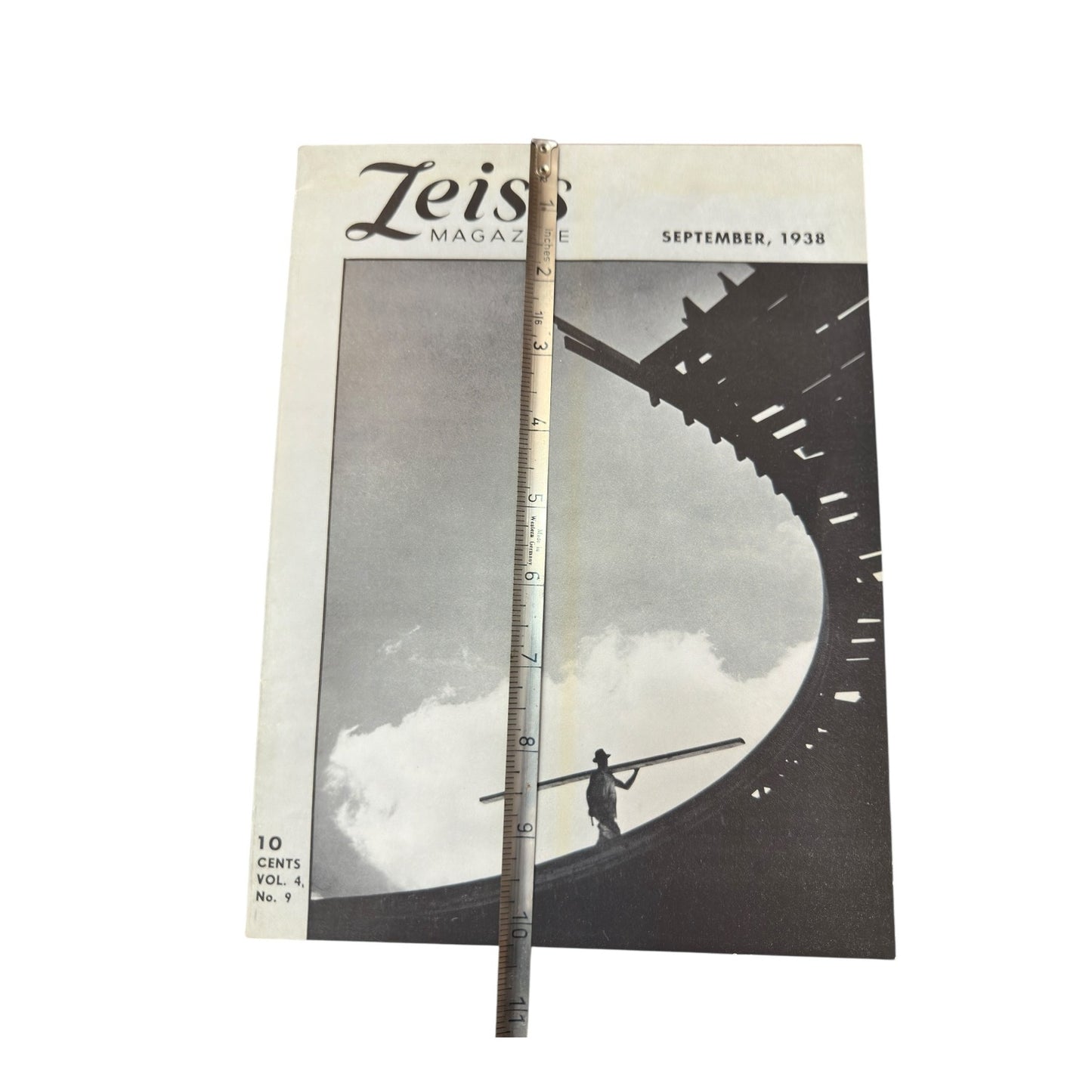 Vintage 1938 Zeiss Magazine, Sept Issue | Art Deco Photography Collector's Item