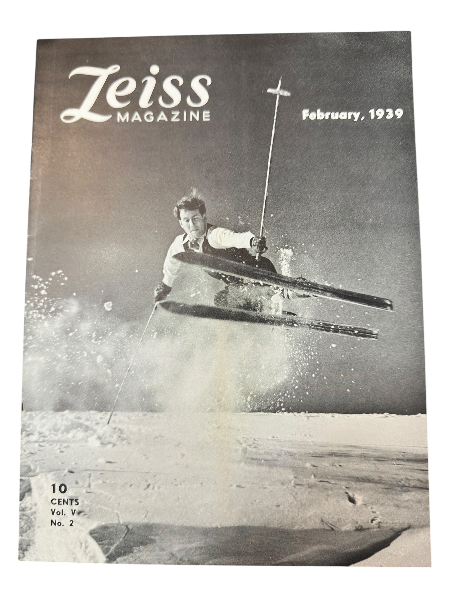 Vintage Zeiss Magazine February 1939 Pre-WWII Photography Ephemera