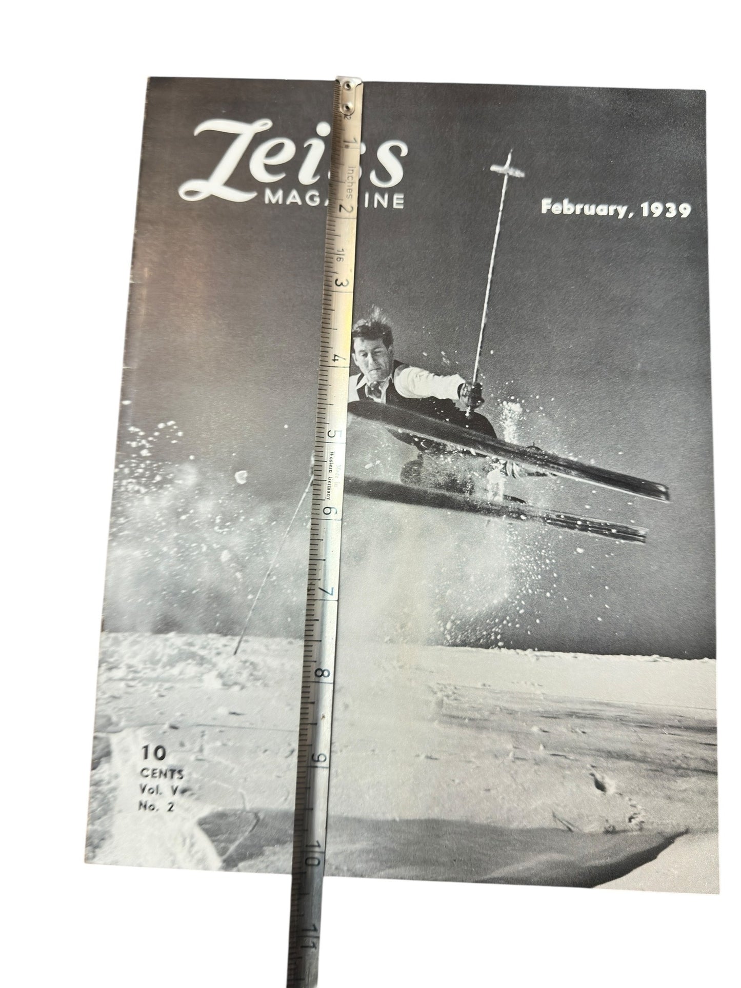 Vintage Zeiss Magazine February 1939 Pre-WWII Photography Ephemera