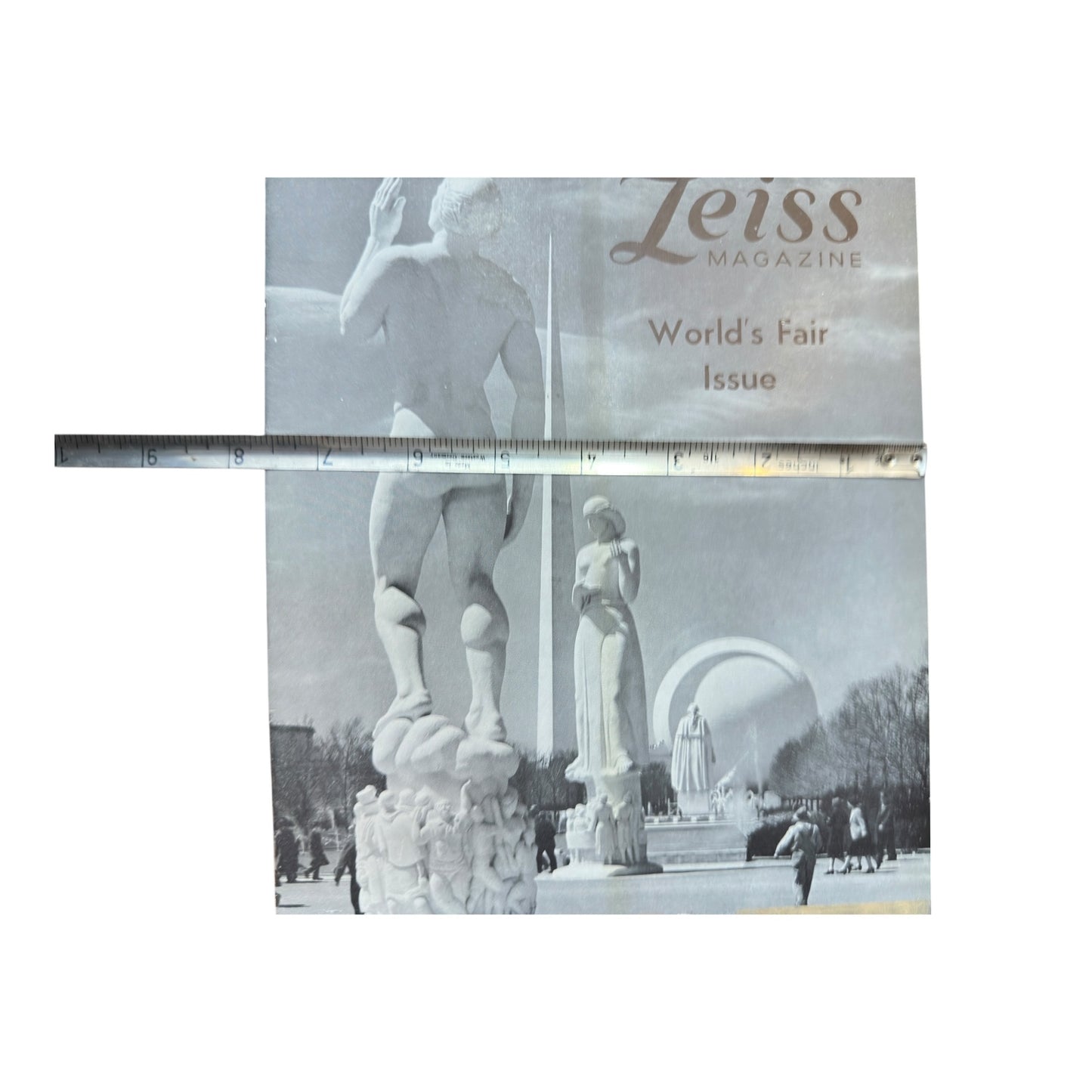 Vintage 1939 Zeiss Magazine World's Fair Issue Contax Camera Ad