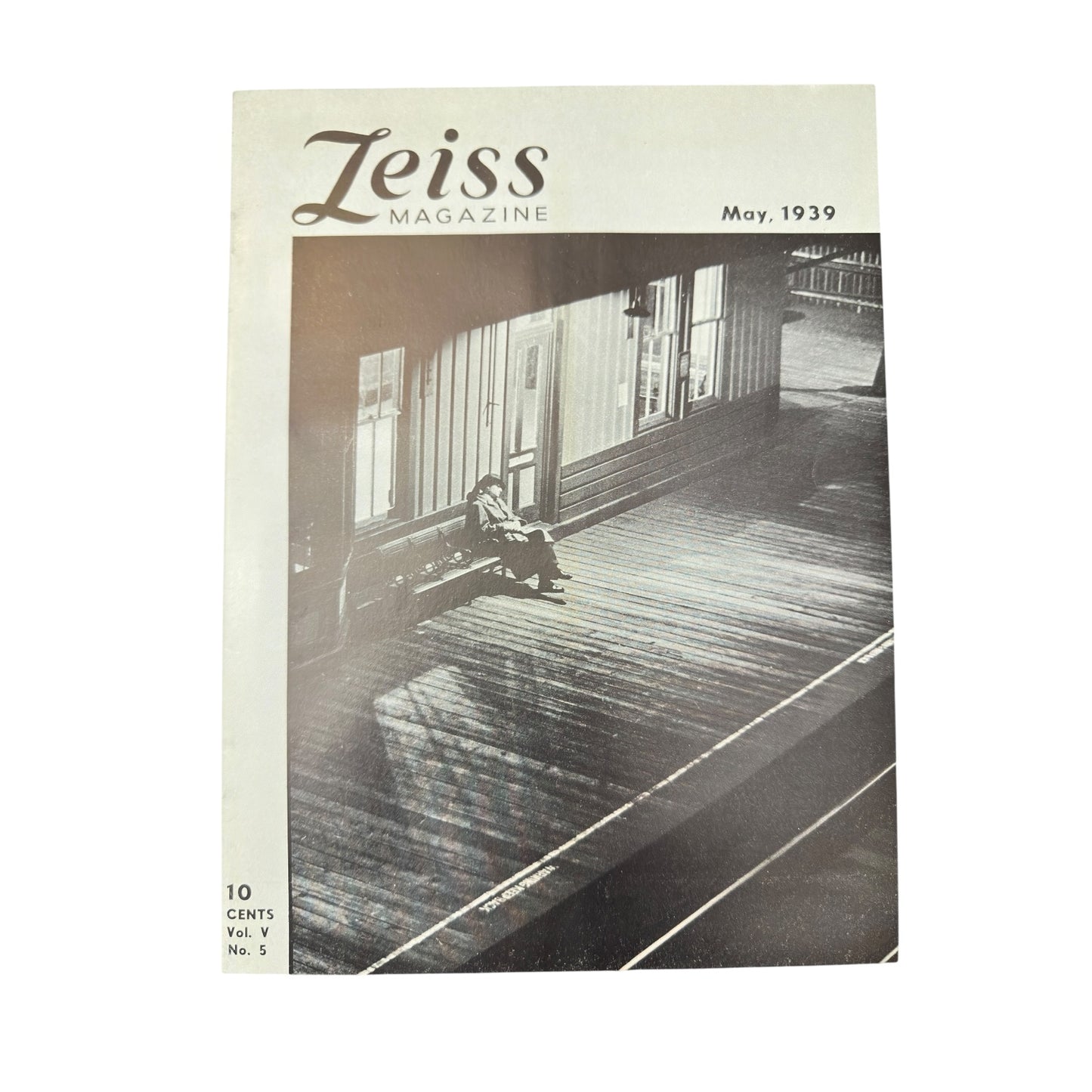Vintage Zeiss Magazine May 1939 Super Ikonta Camera Ad Pre-War Photography