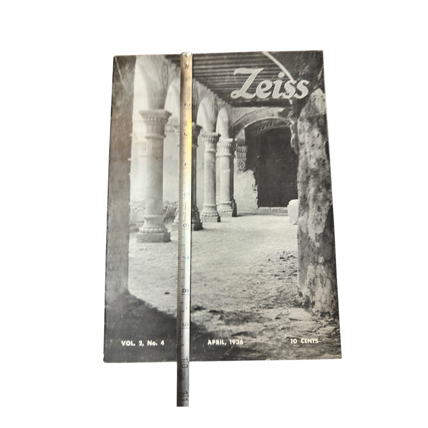 Vintage Zeiss Magazine April 1936 Contaflex & Ikoflex II Camera Ads