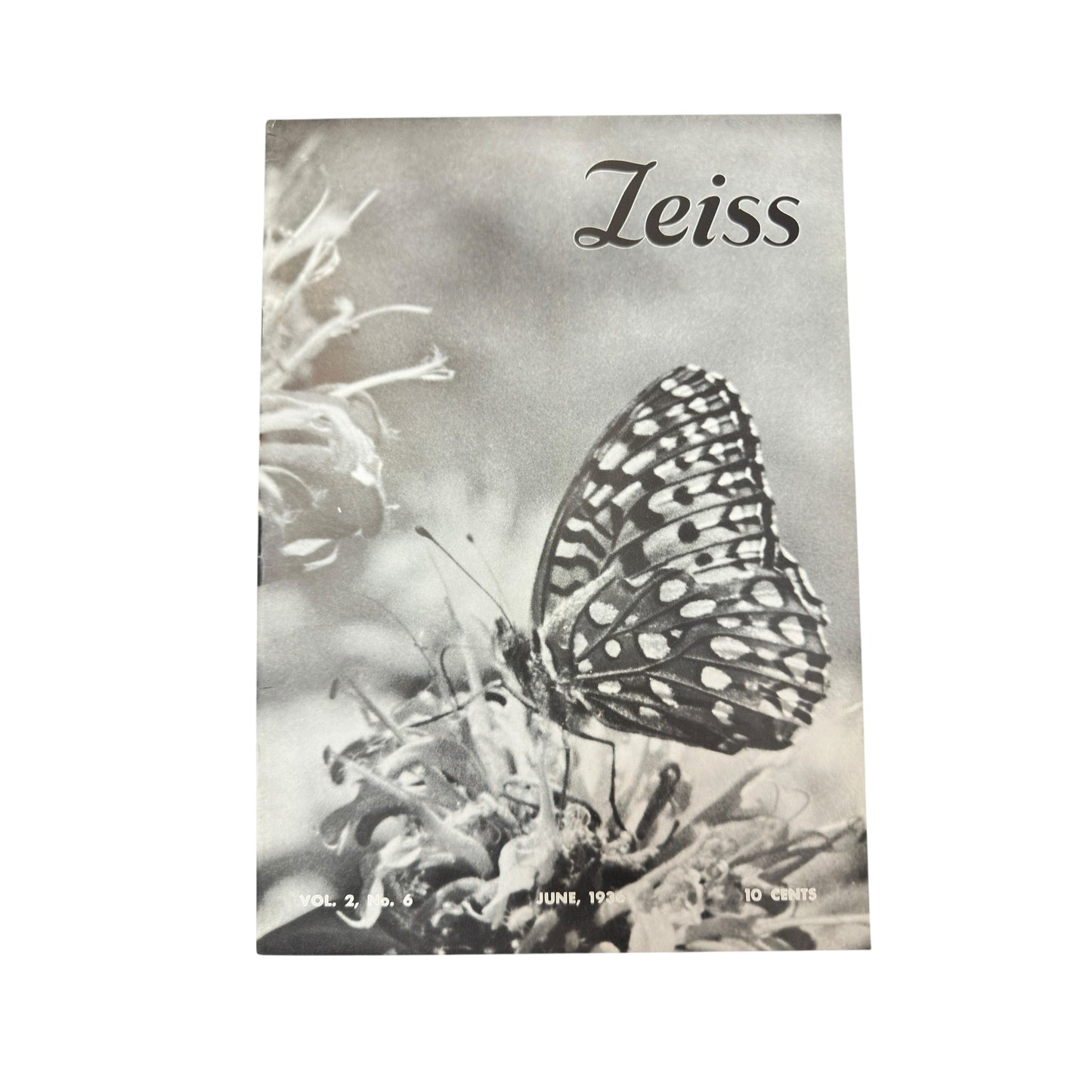 Vintage 1937 Zeiss Magazine Vol 2 No 6 ft. Contax II Camera Ad