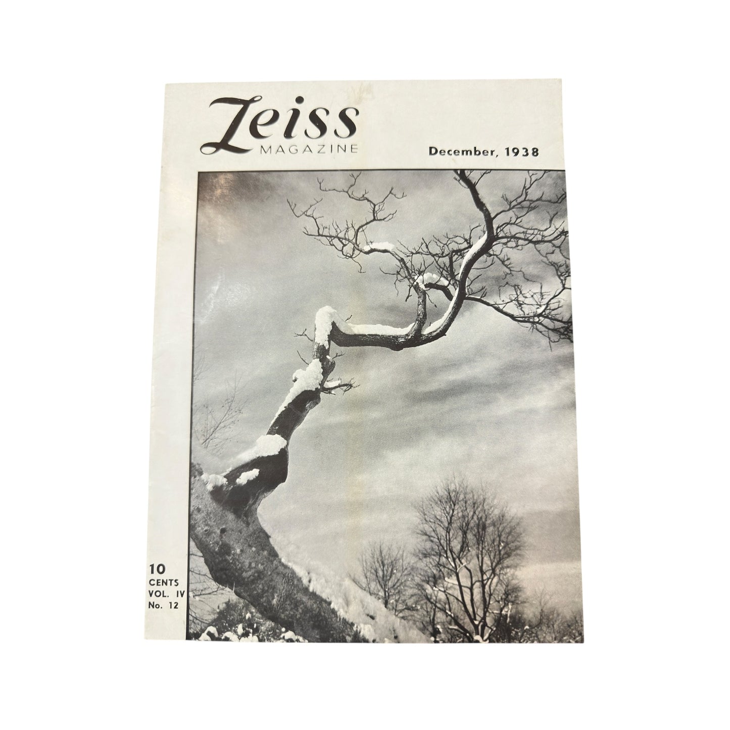 Zeiss Magazine December 1938 Vol IV No 12 Vintage Camera Ephemera