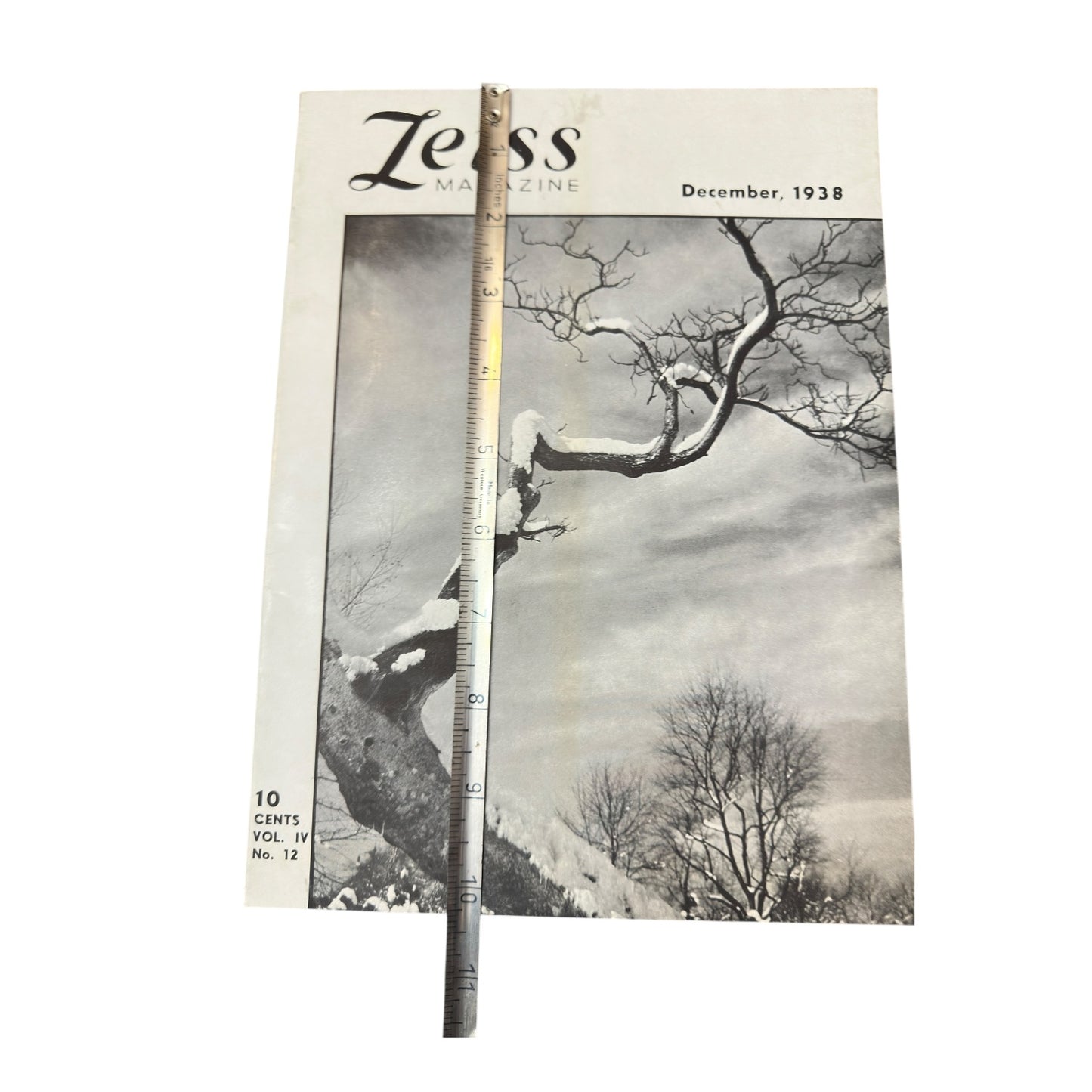 Zeiss Magazine December 1938 Vol IV No 12 Vintage Camera Ephemera
