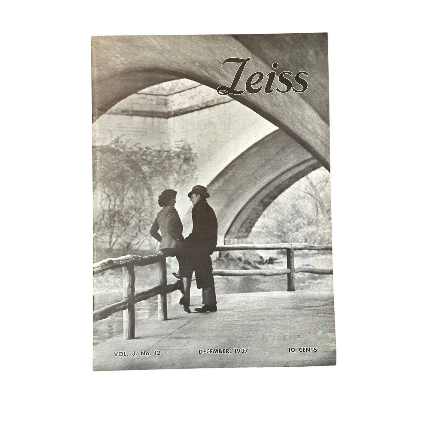 Vintage 1937 Zeiss Magazine Vol 3 No 12 Art Deco Photography Ephemera