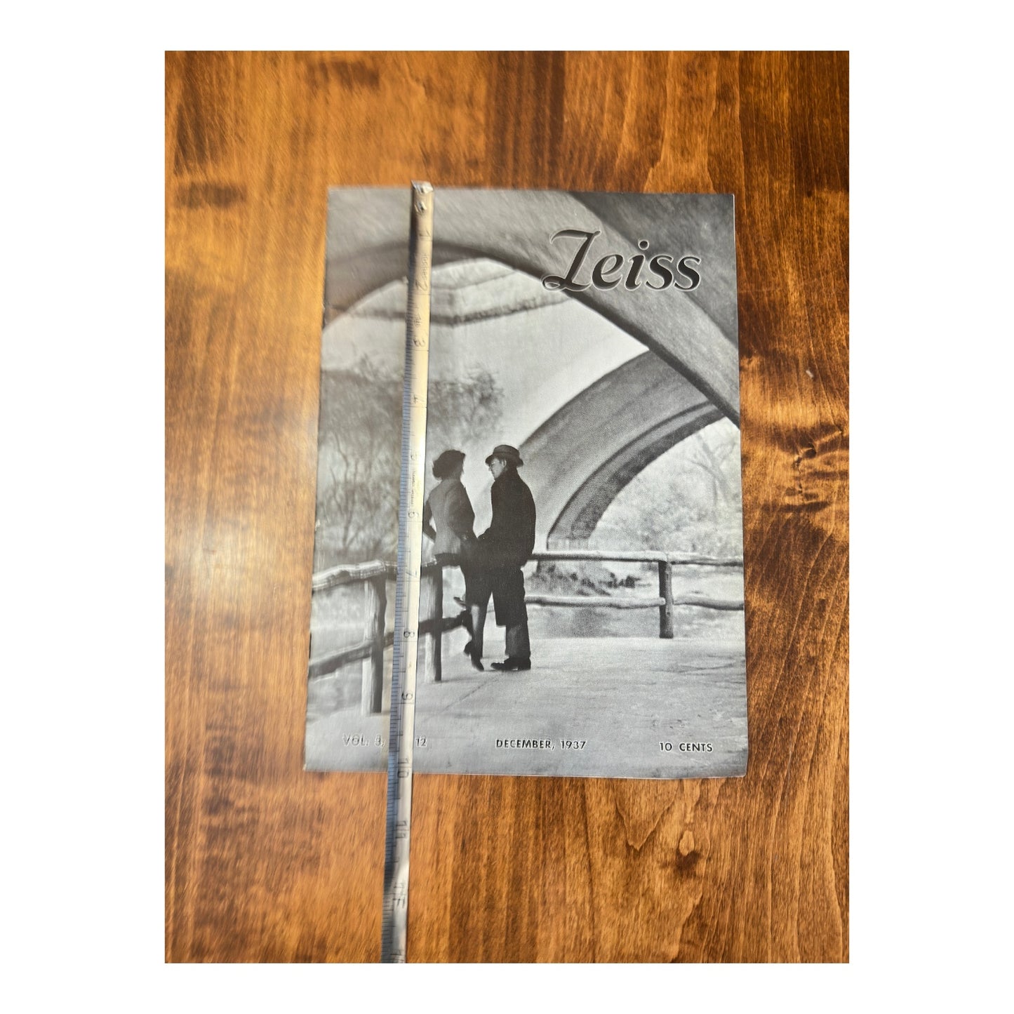 Vintage 1937 Zeiss Magazine Vol 3 No 12 Art Deco Photography Ephemera