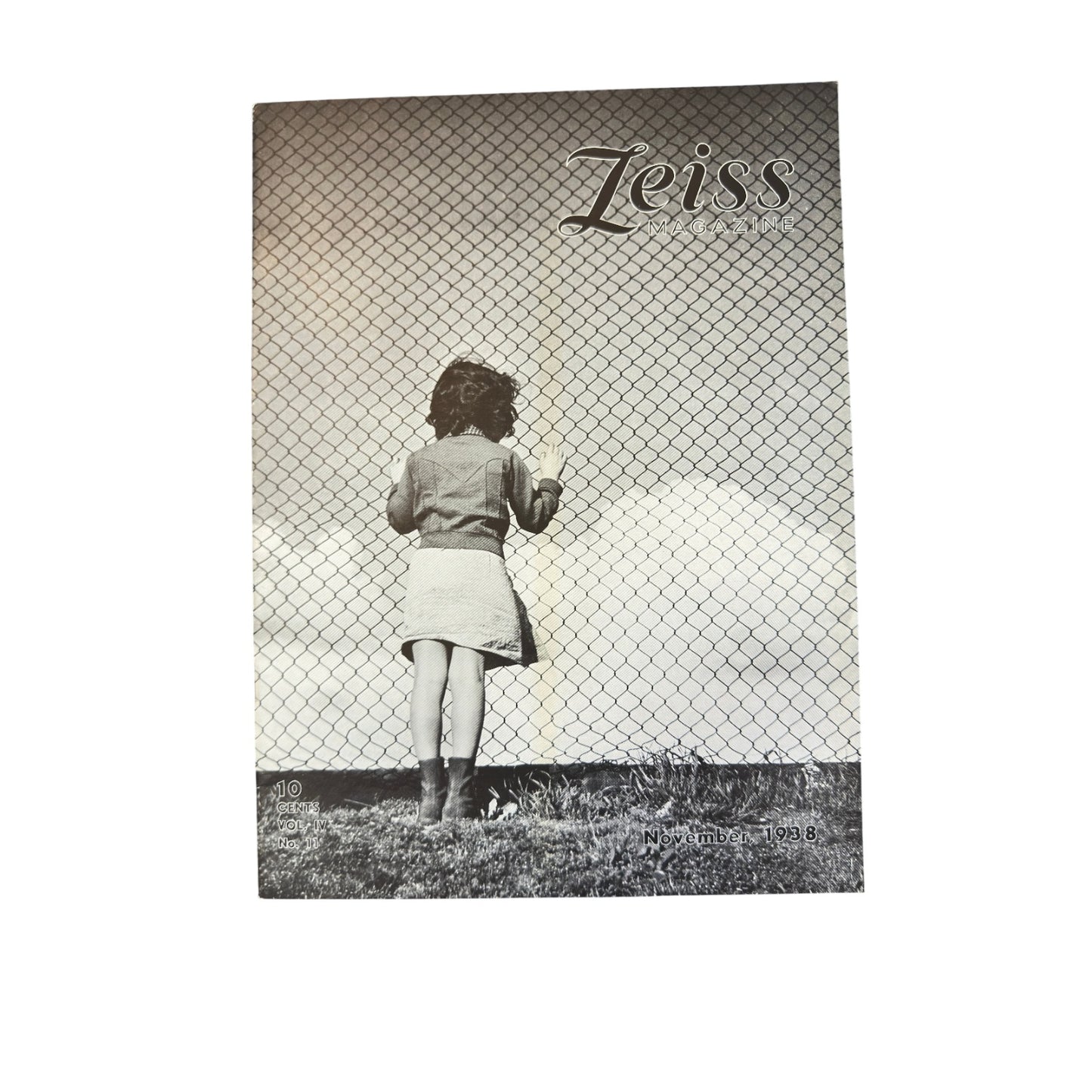 Vintage Zeiss Magazine Nov 1938 Pre-War German Photography Super Ikonta B Ad