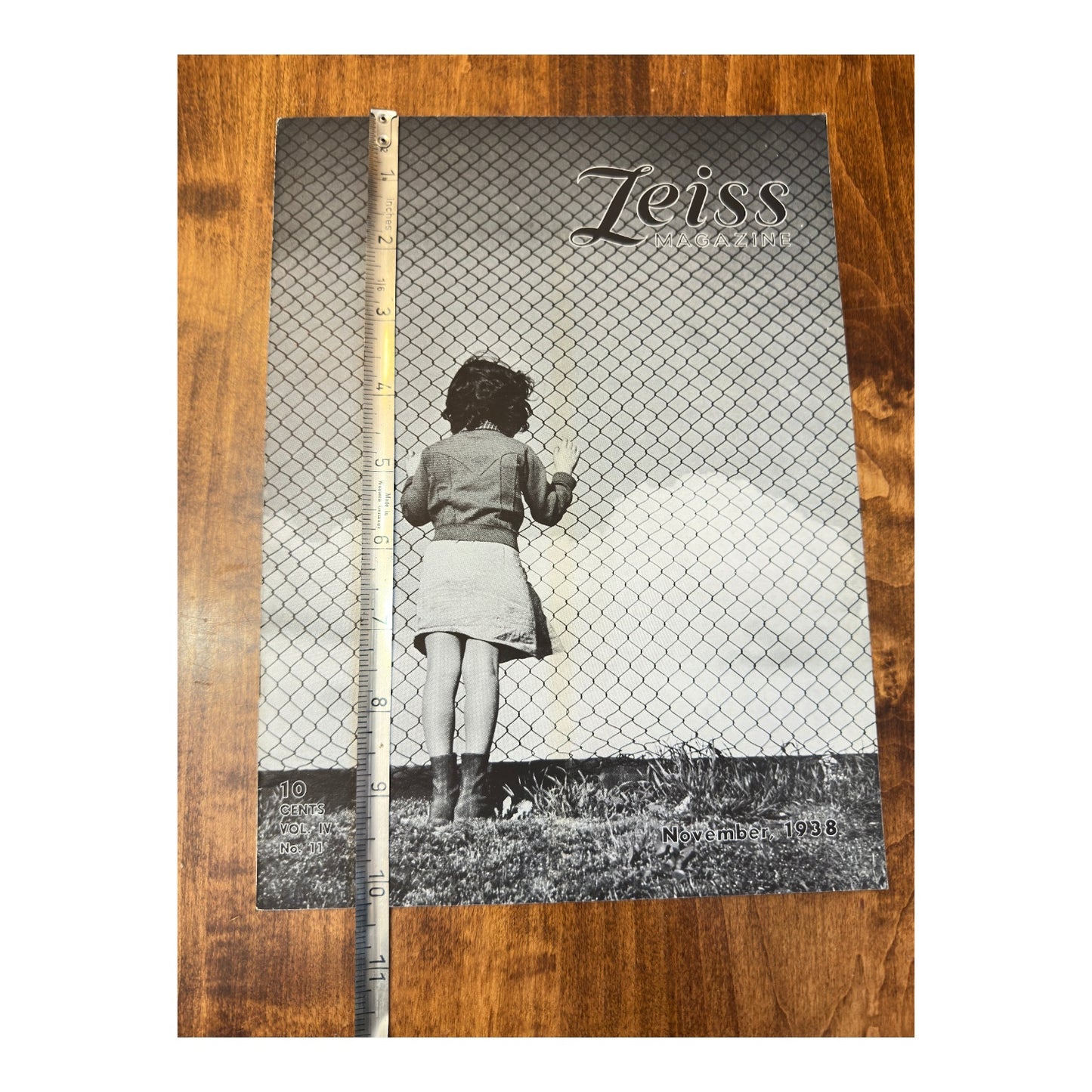 Vintage Zeiss Magazine Nov 1938 Pre-War German Photography Super Ikonta B Ad