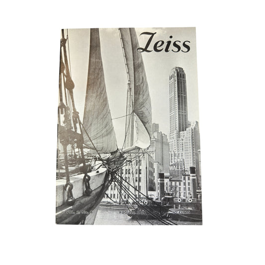 Vintage 1930s Zeiss Ikon Magazine | Contax Camera Advertising Ephemera
