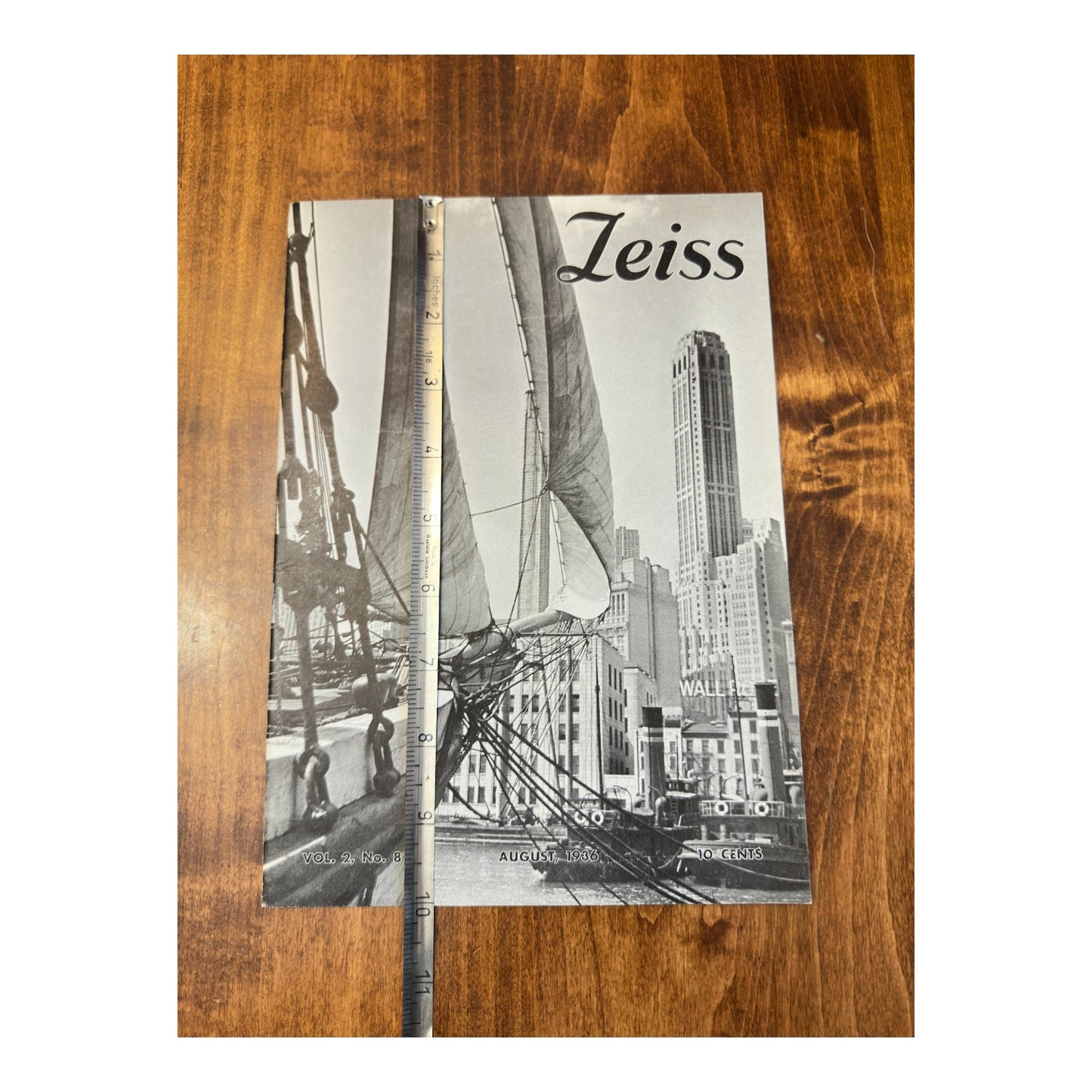 Vintage 1930s Zeiss Ikon Magazine | Contax Camera Advertising Ephemera
