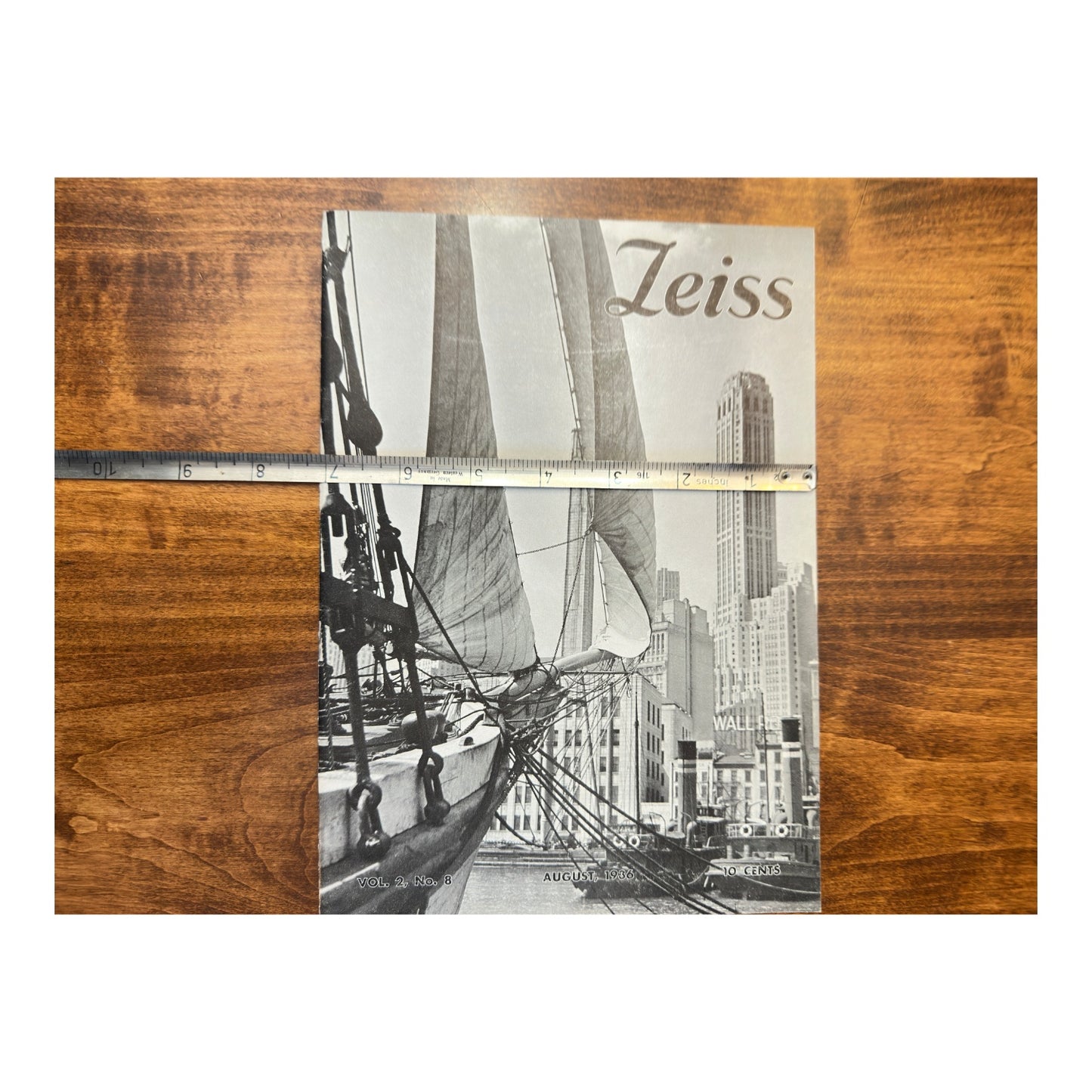 Vintage 1930s Zeiss Ikon Magazine | Contax Camera Advertising Ephemera