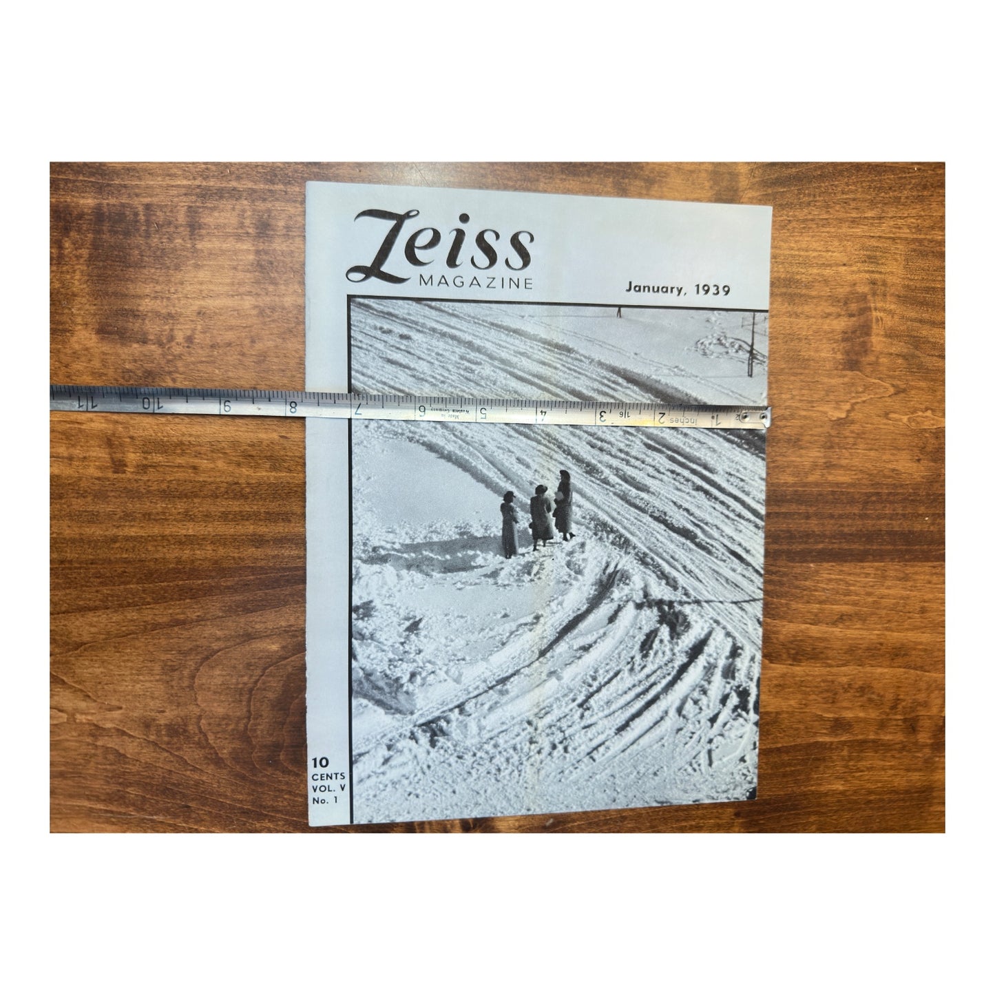 Vintage Zeiss Magazine Jan 1939 Pre-War Photography Ikoflex Camera Ad