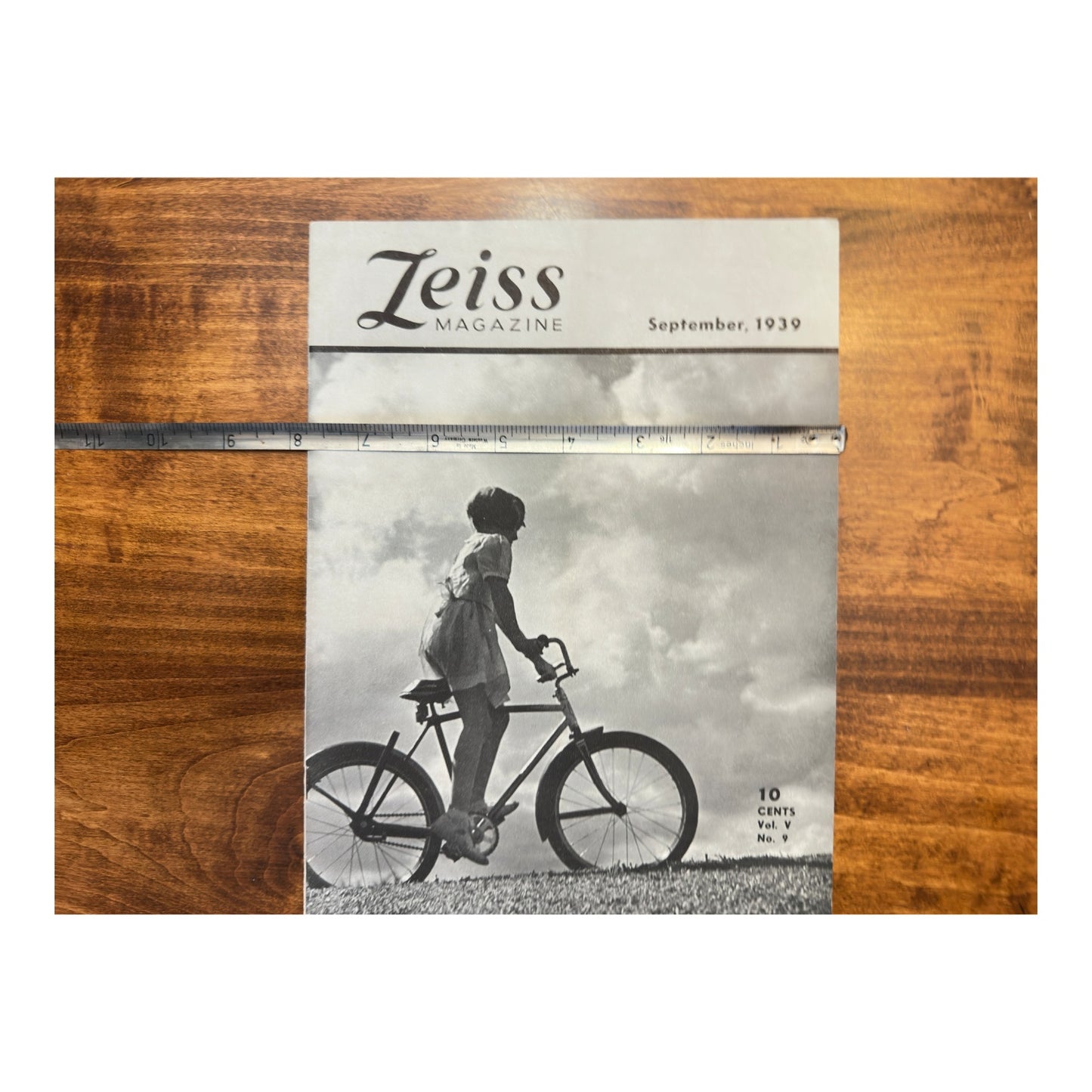 Vintage Zeiss Magazine Sept 1939 WWII Era Ikoflex III Camera Ad